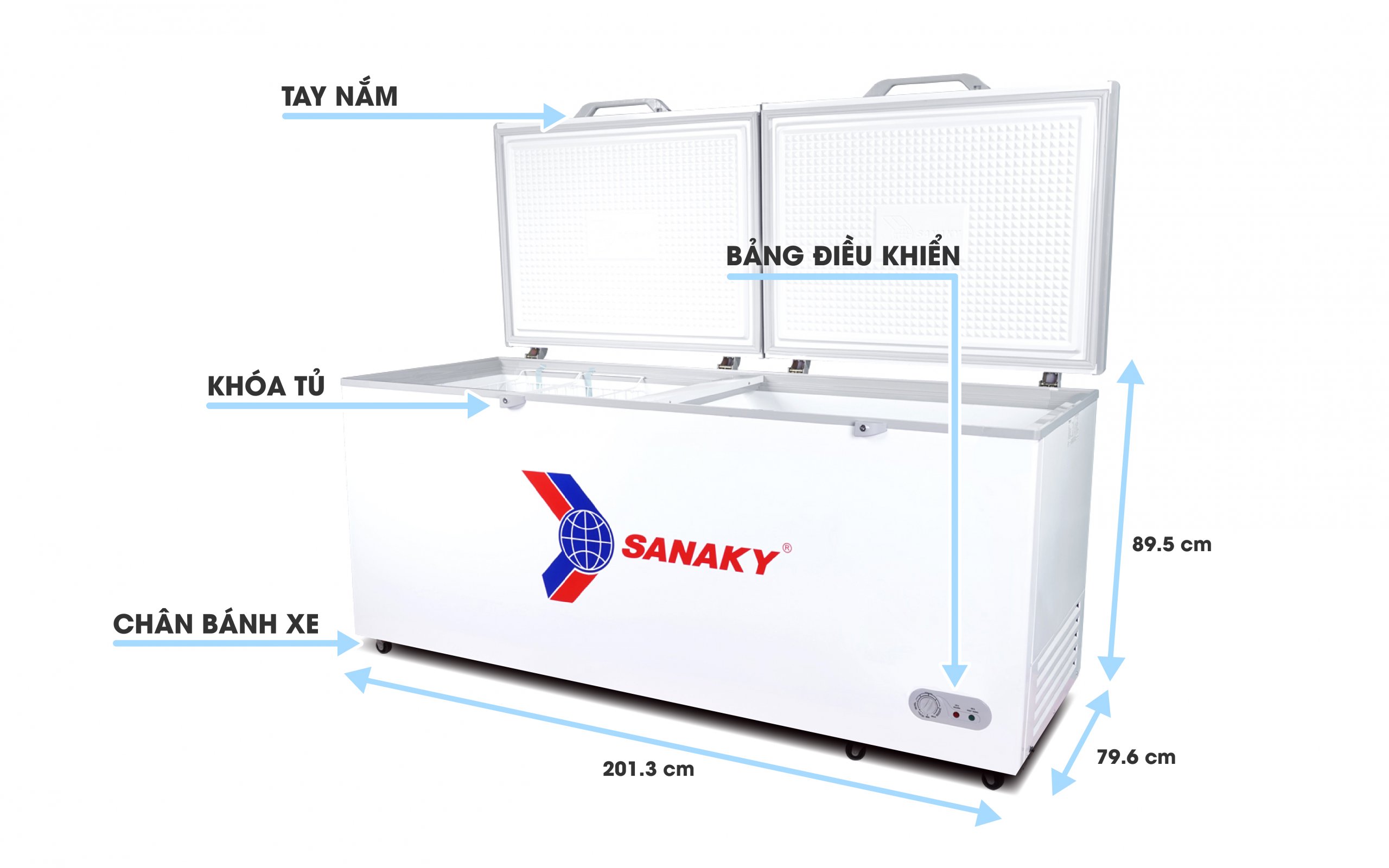 Tủ Đông Sanaky VH-868HY2