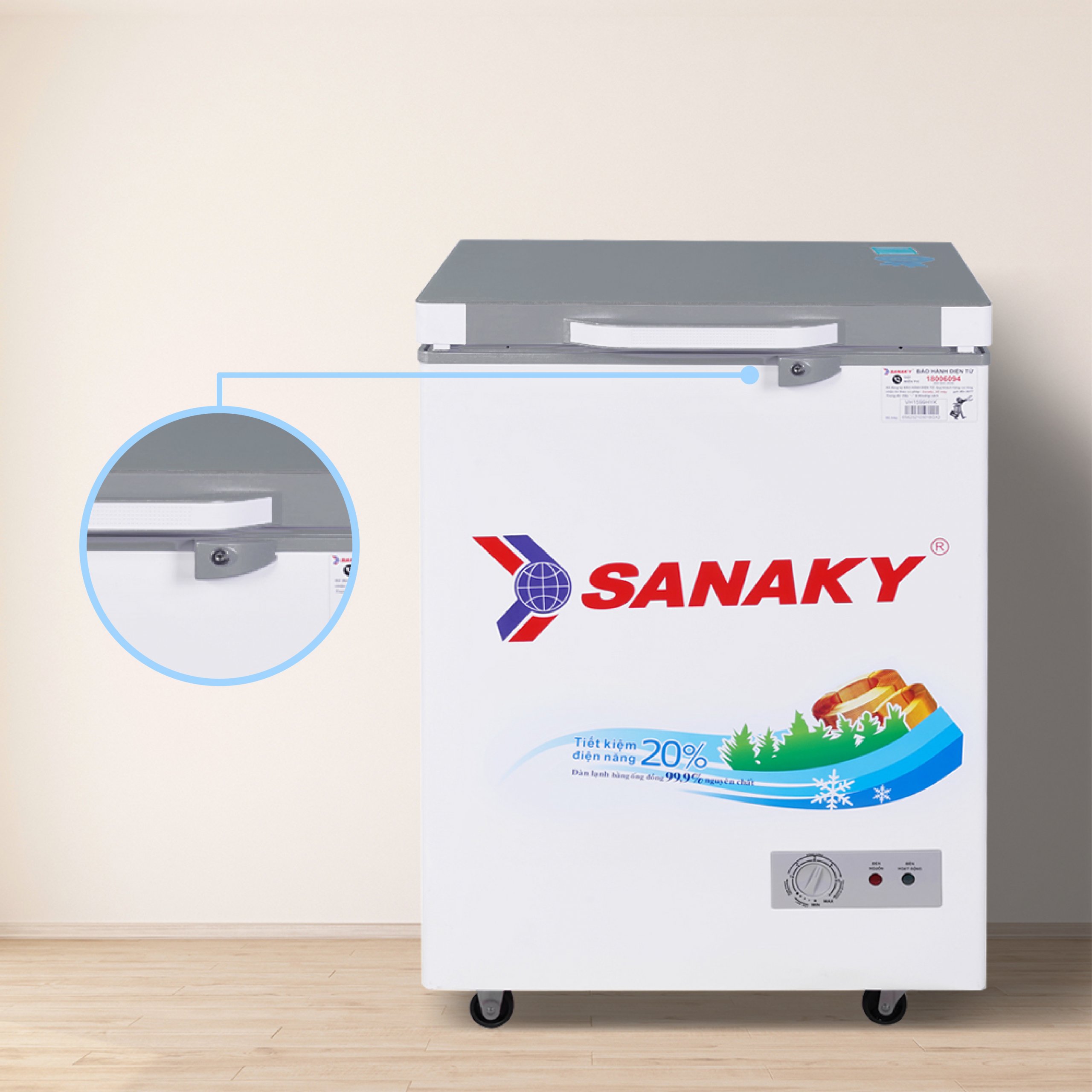 Tủ Đông Sanaky VH-1599HYK