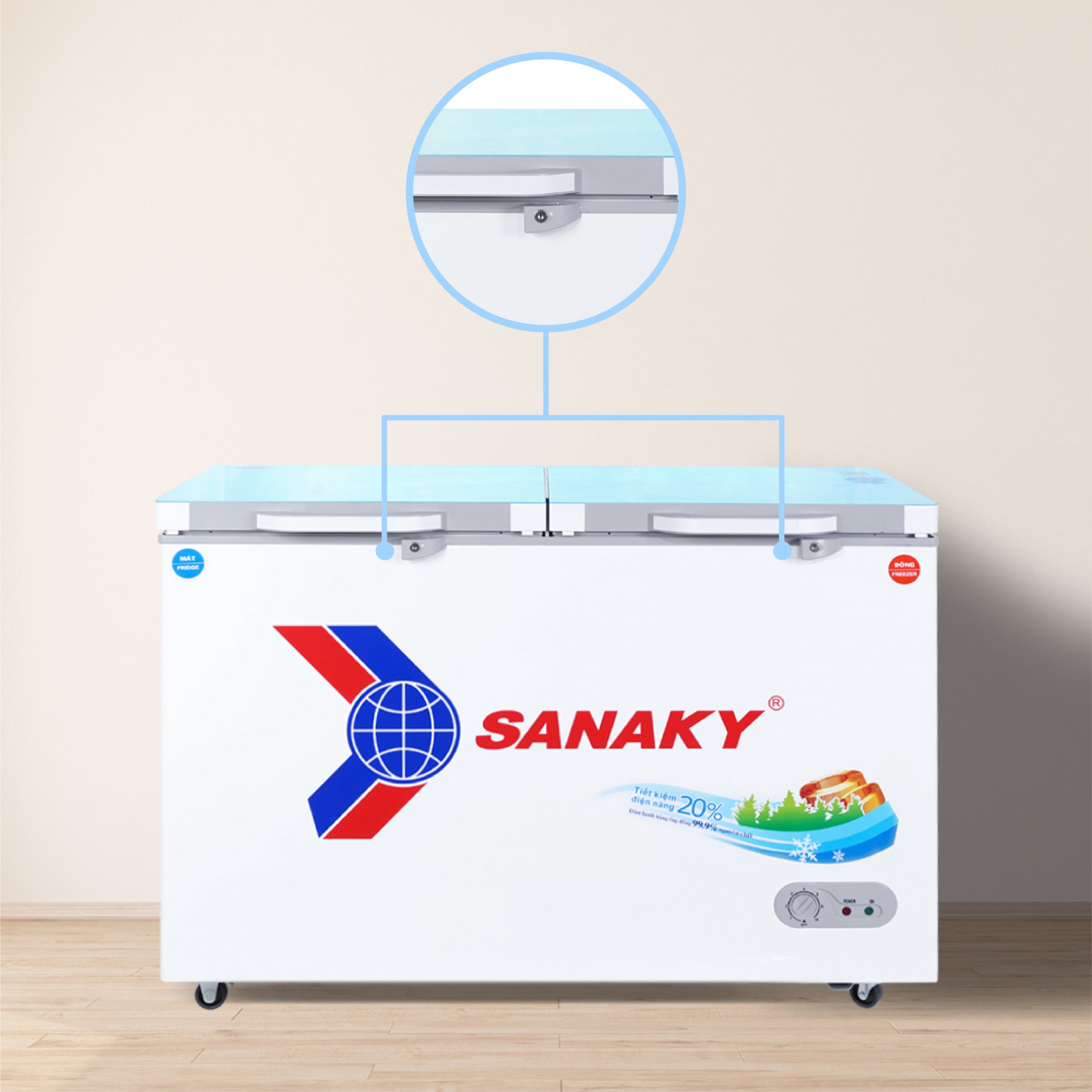 Tủ Đông Sanaky VH-3699W2KD