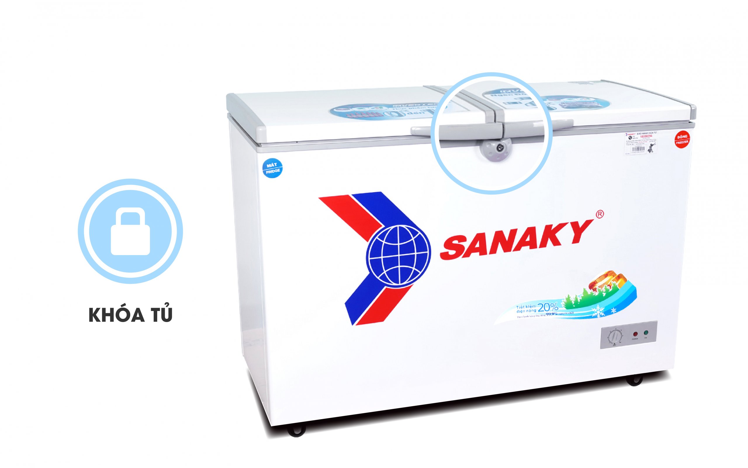 Tủ Đông Sanaky VH-4099W1