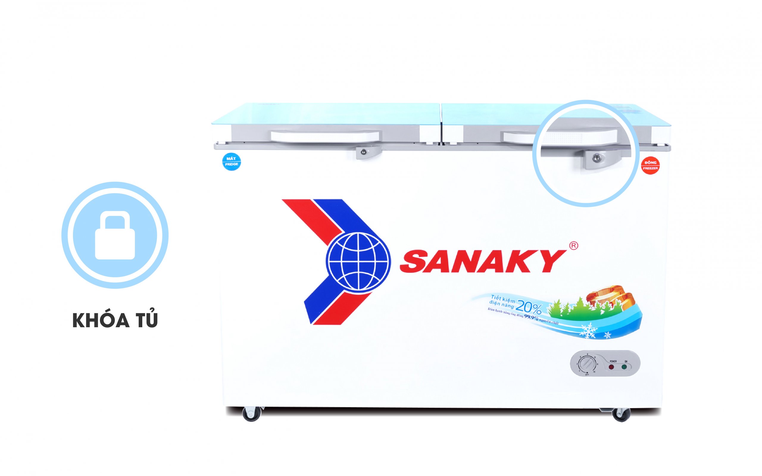 Tủ Đông Sanaky VH-2599W2KD