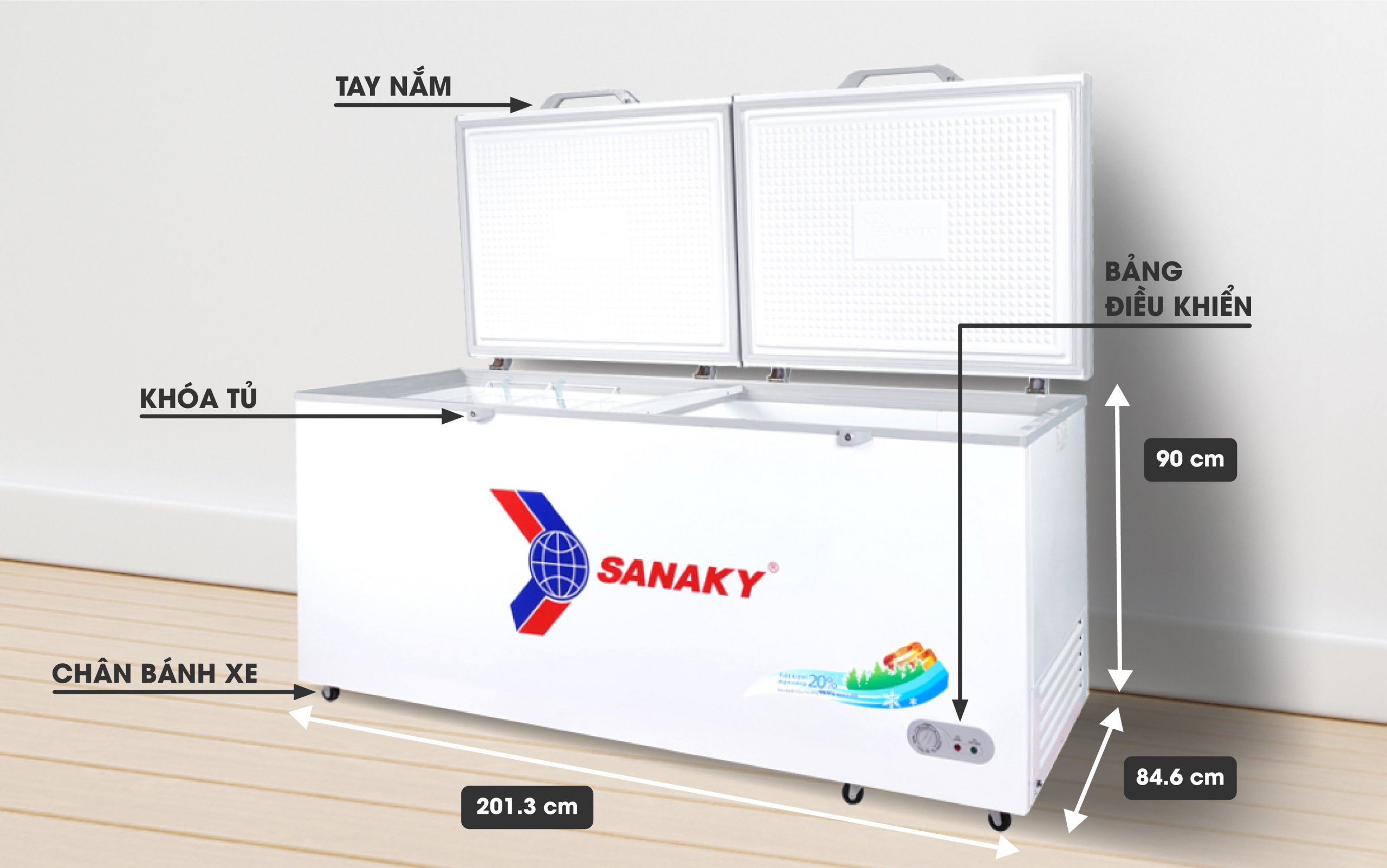 Tủ Đông Sanaky VH-8699HY