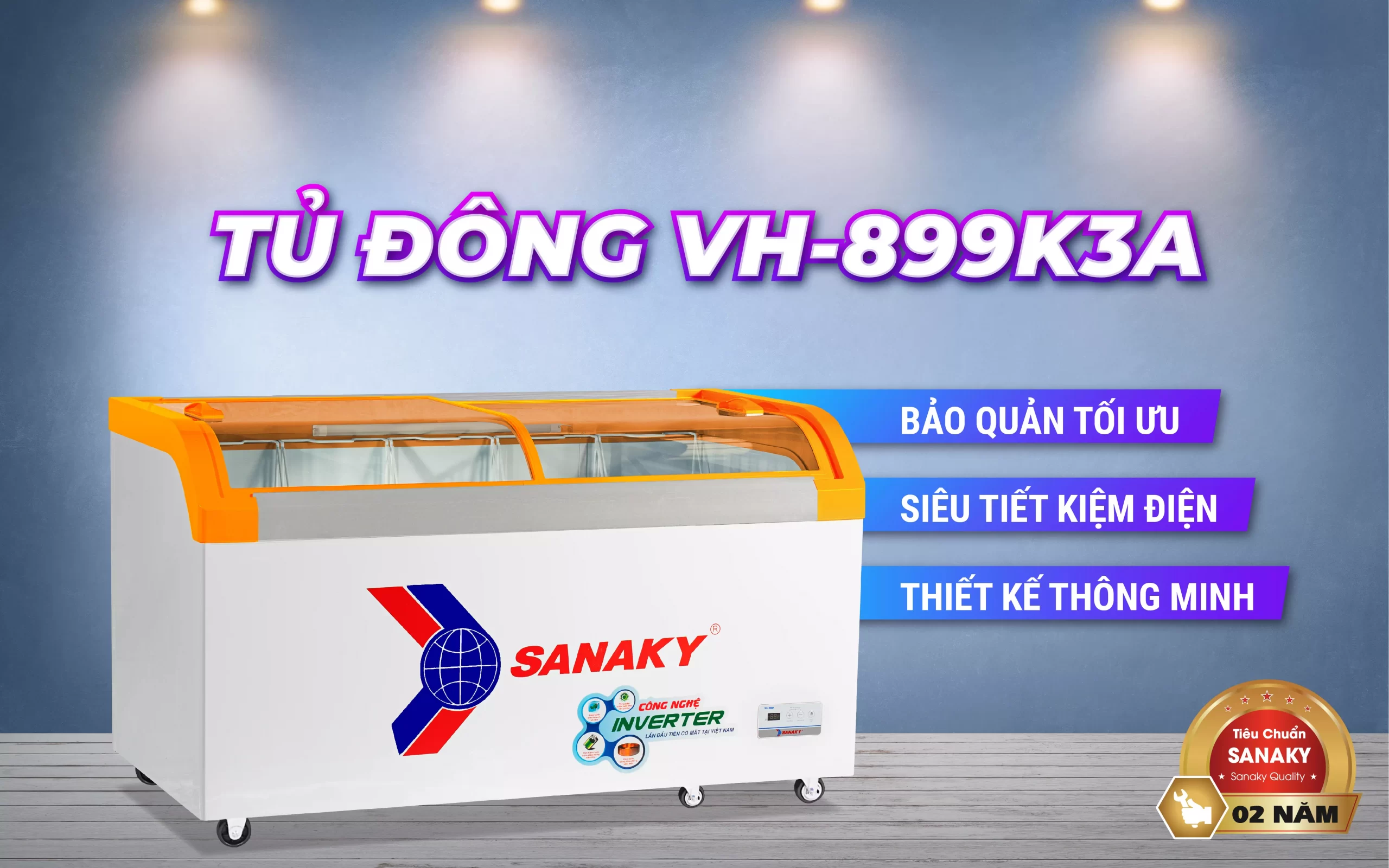 Tủ Đông Sanaky VH-899K3A