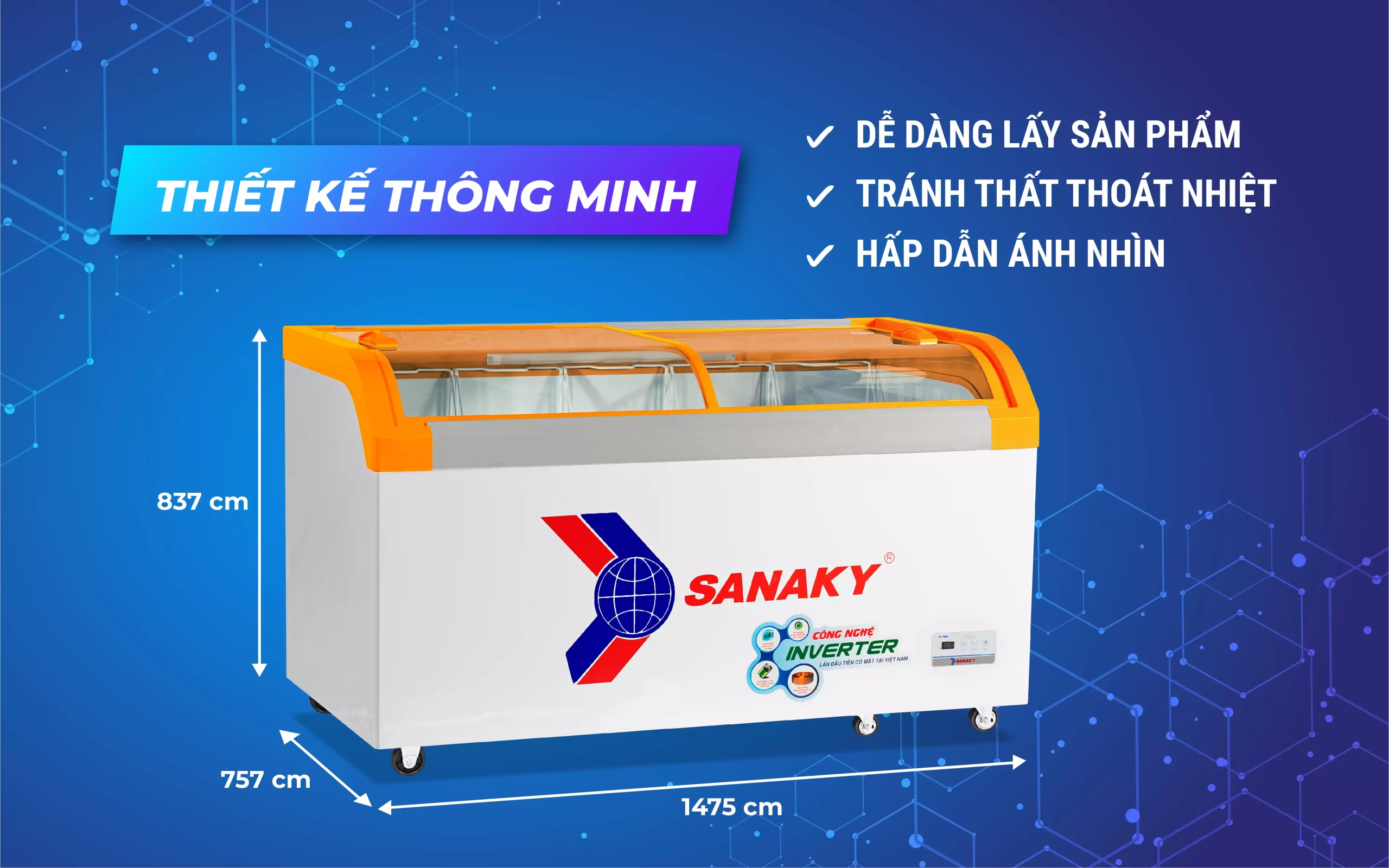 Tủ Đông Sanaky VH-899K3A
