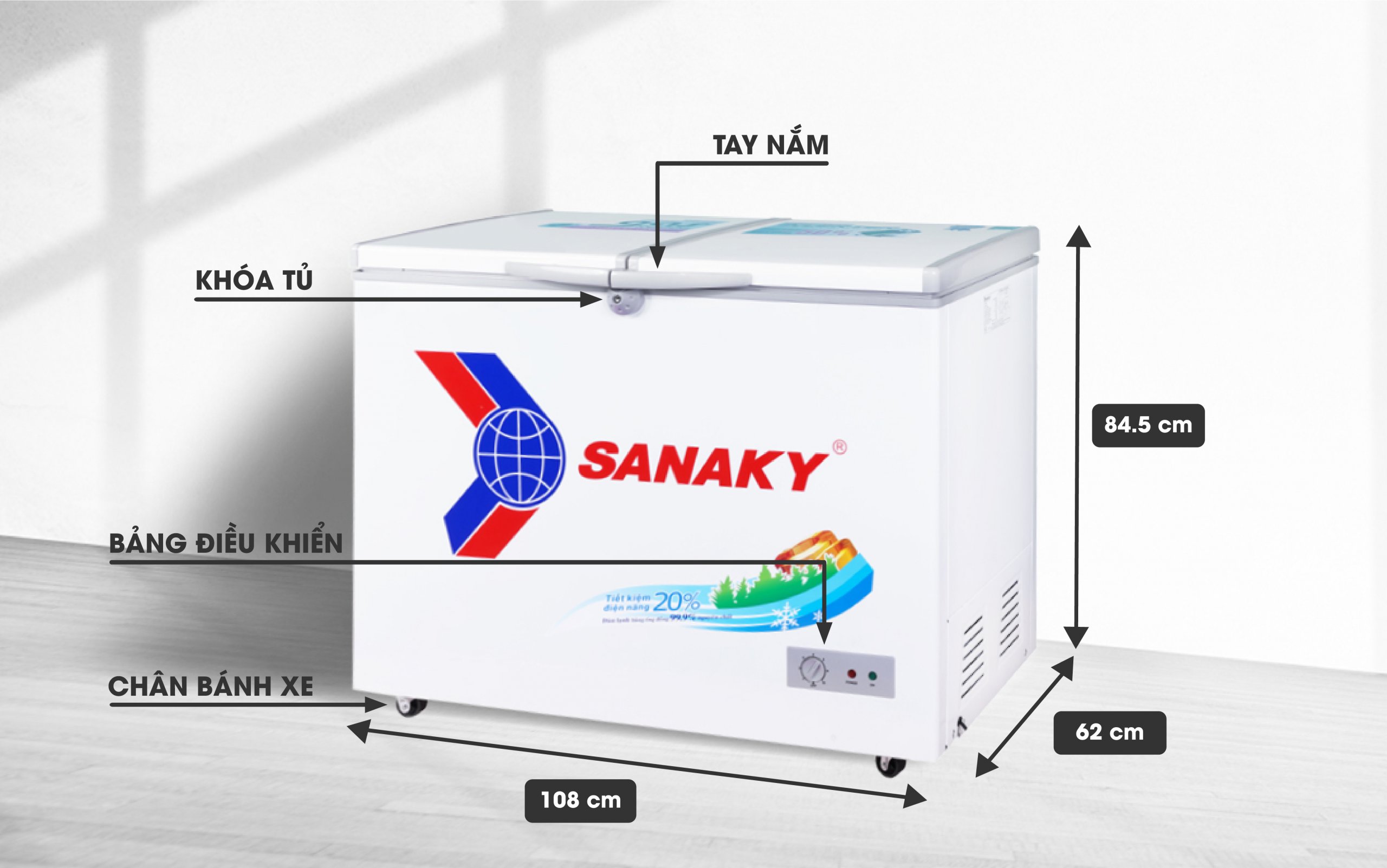 Tủ Đông Sanaky VH-2899A1