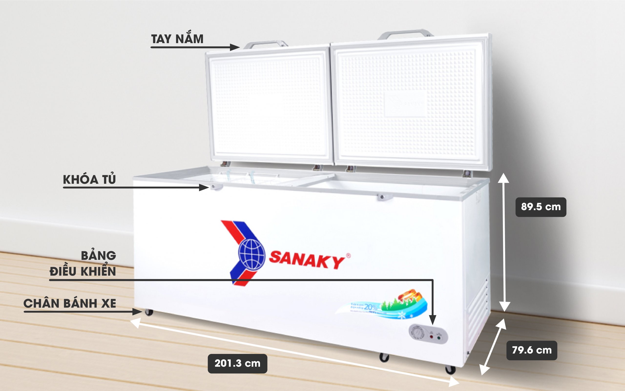 Tủ Đông Sanaky VH-8699HY