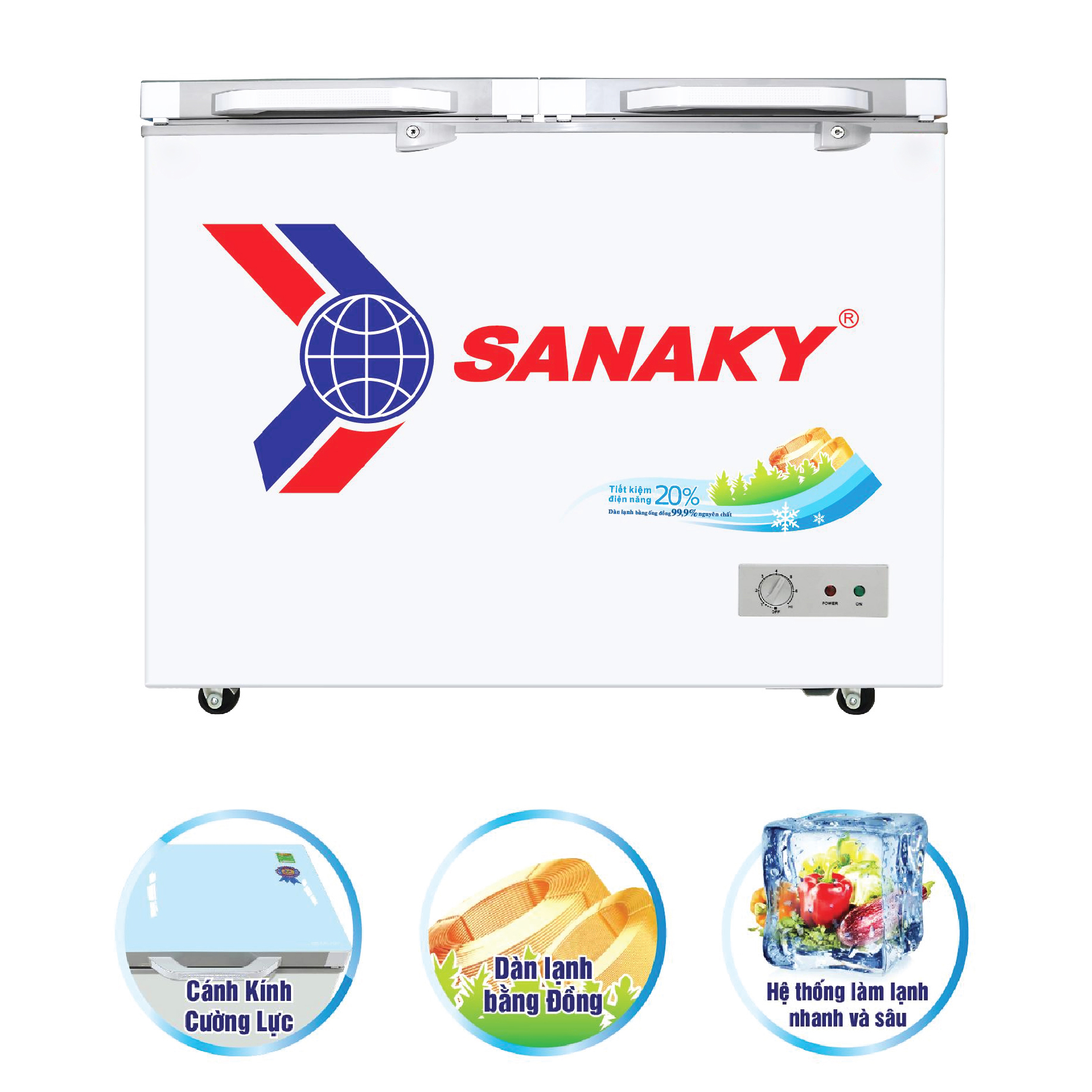Tủ Đông Sanaky VH-2599A2KD