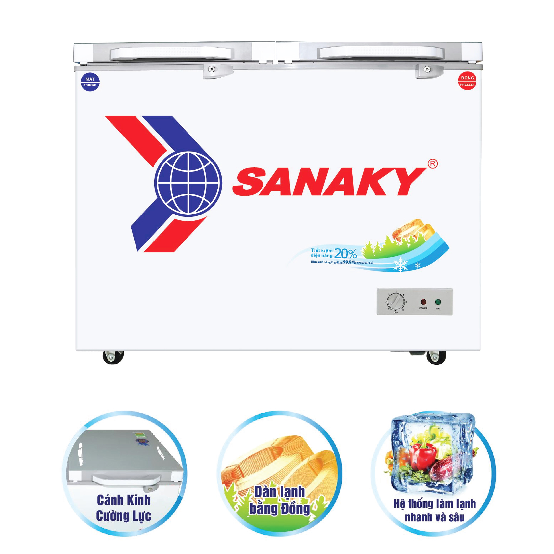 Tủ Đông Sanaky VH-2899W2KD