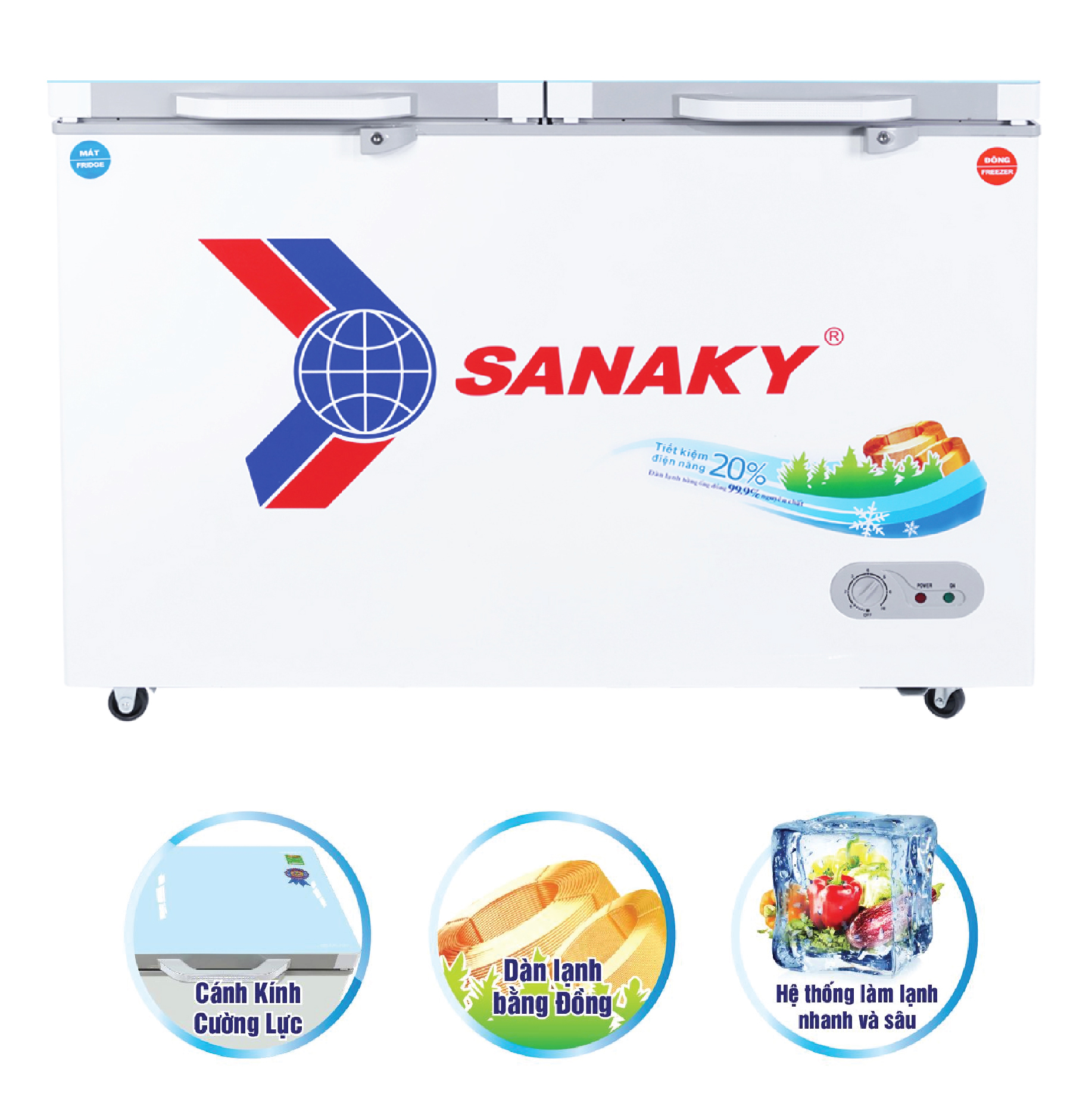 Tủ Đông Sanaky VH-3699W2KD