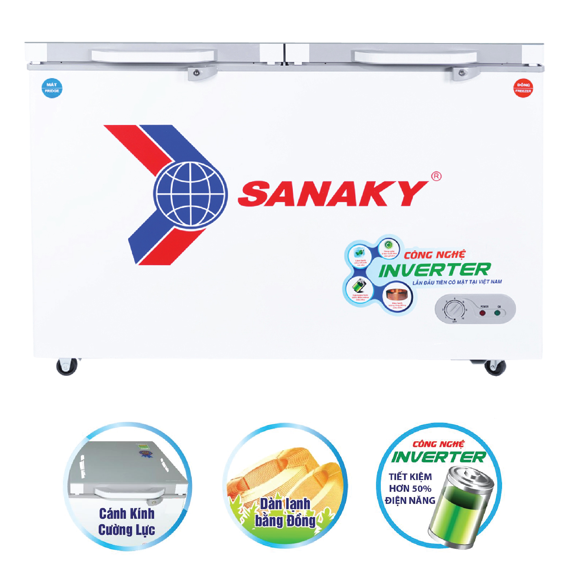 Tủ Đông Sanaky VH-3699W4K