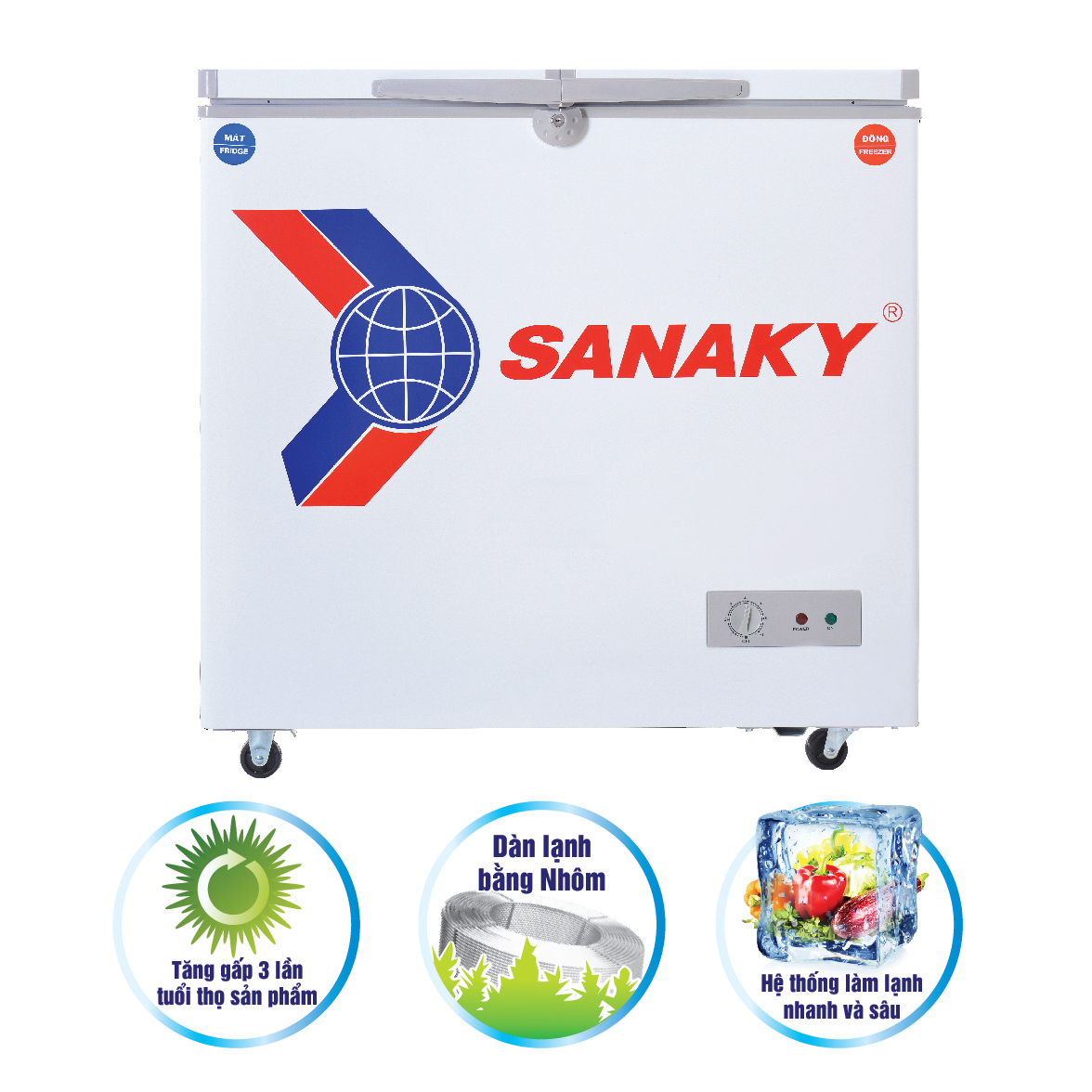 Tủ Đông Sanaky VH-225HY2