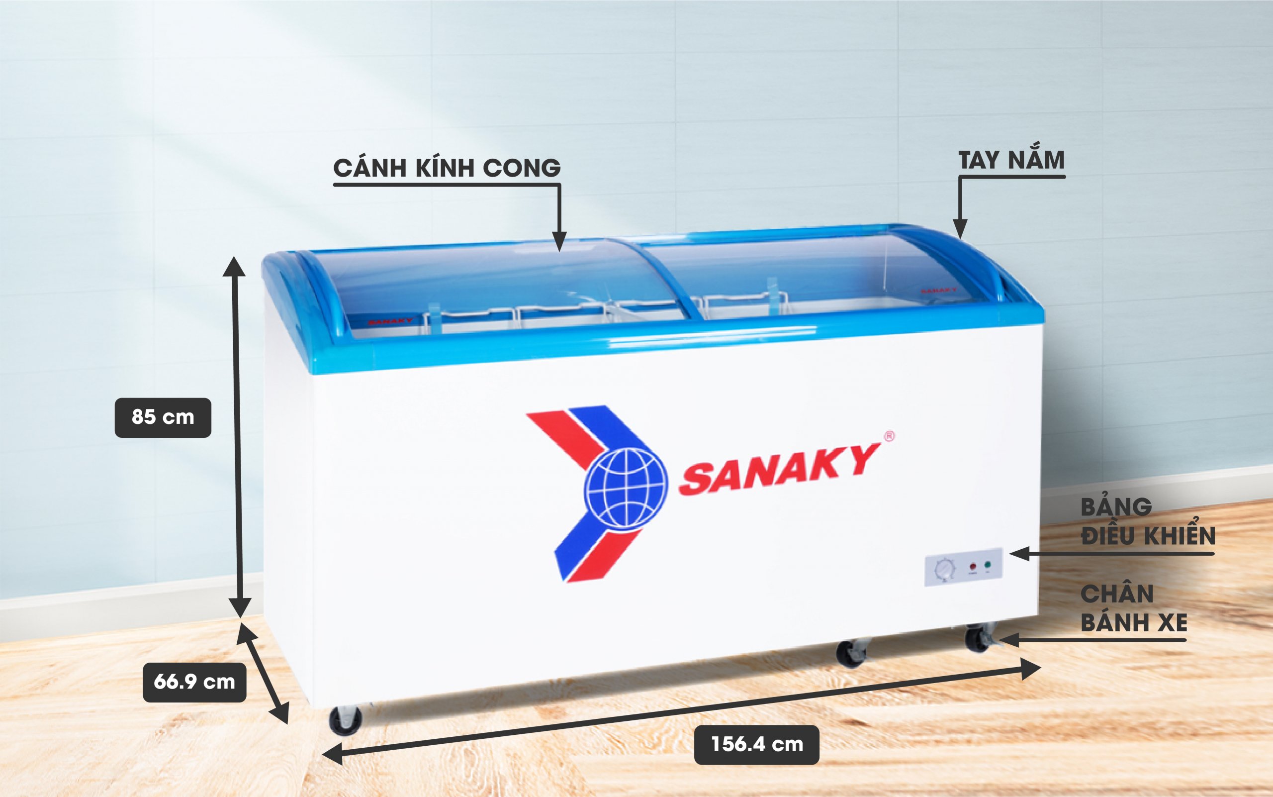 Tủ Đông Sanaky VH-682K