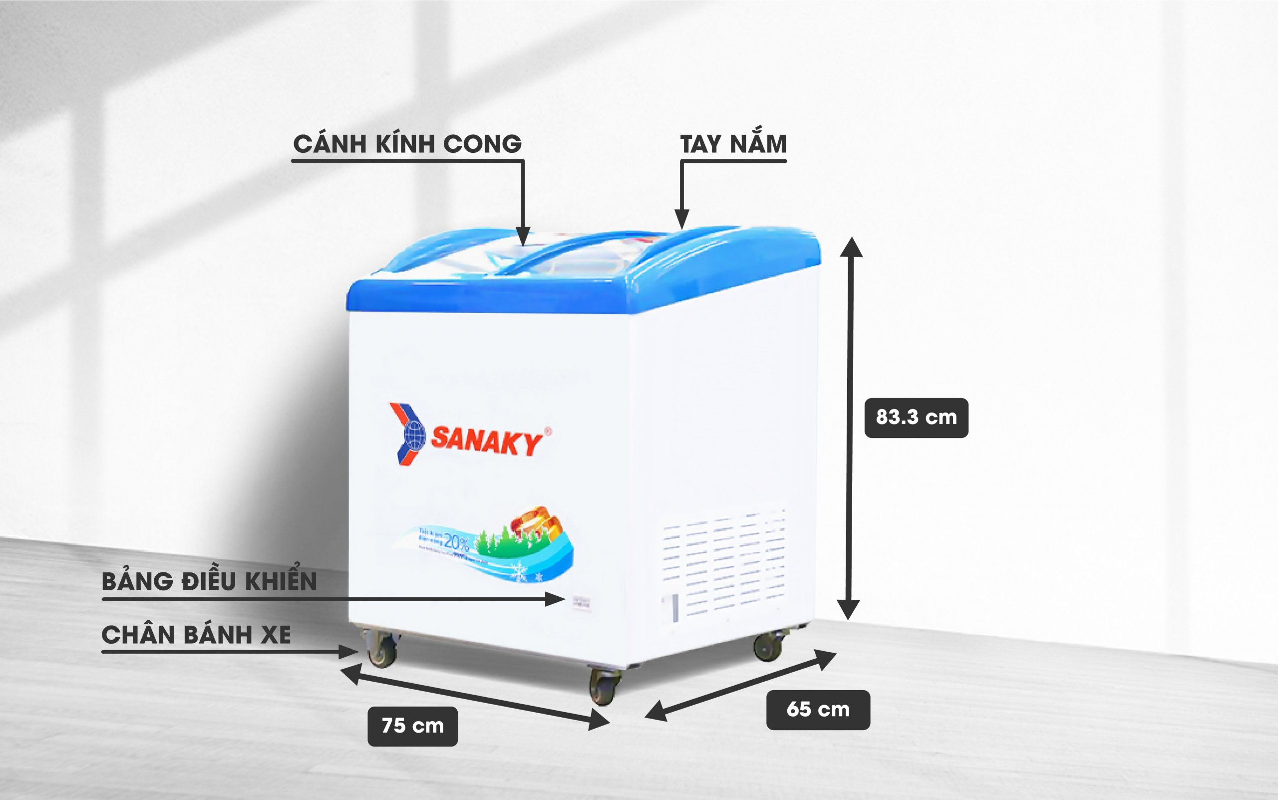 Tủ Đông Sanaky VH-2899K