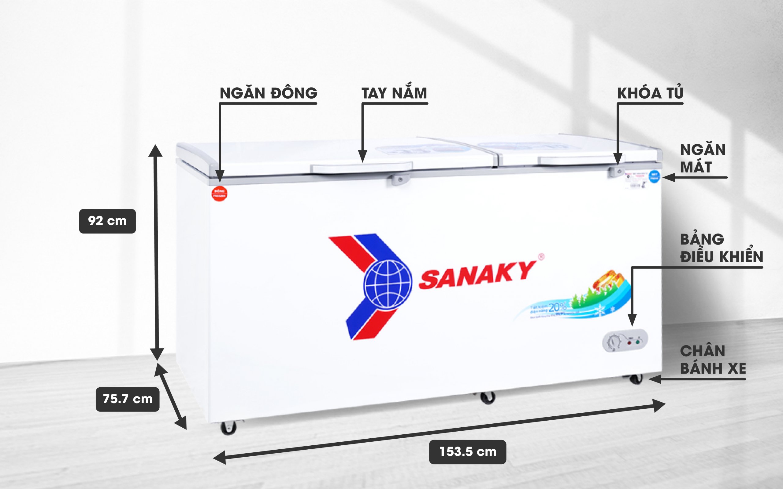 Tủ Đông Sanaky VH-6699W1