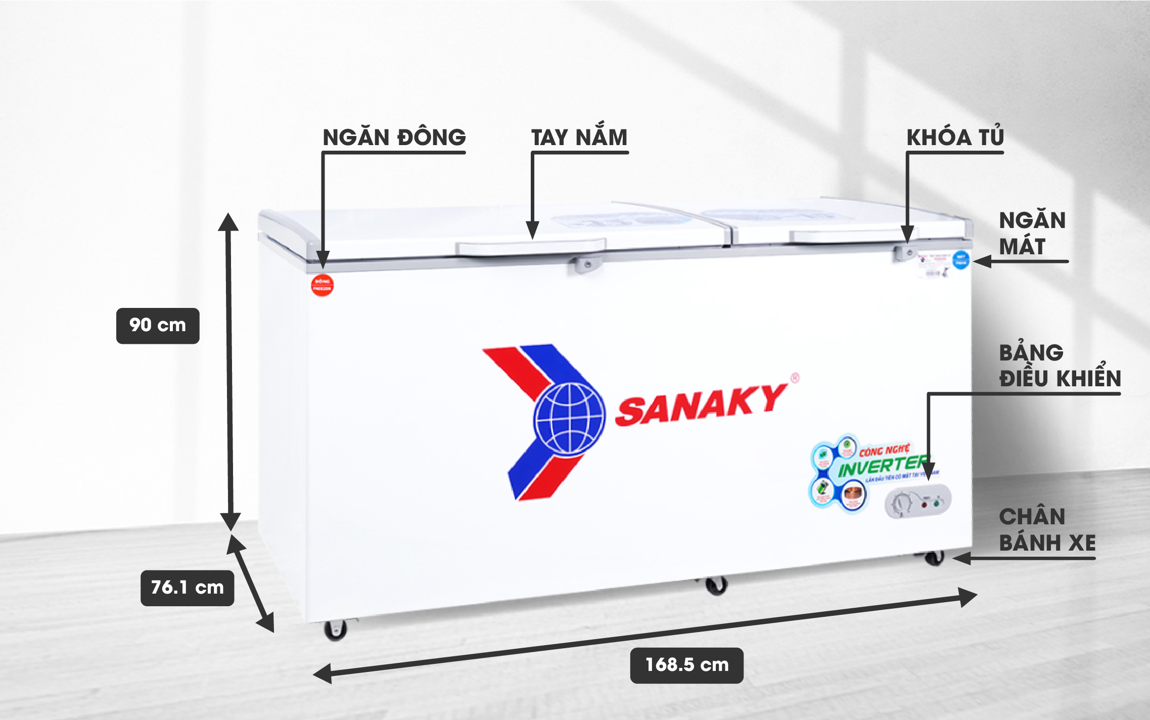 Tủ Đông Sanaky VH-6699W3