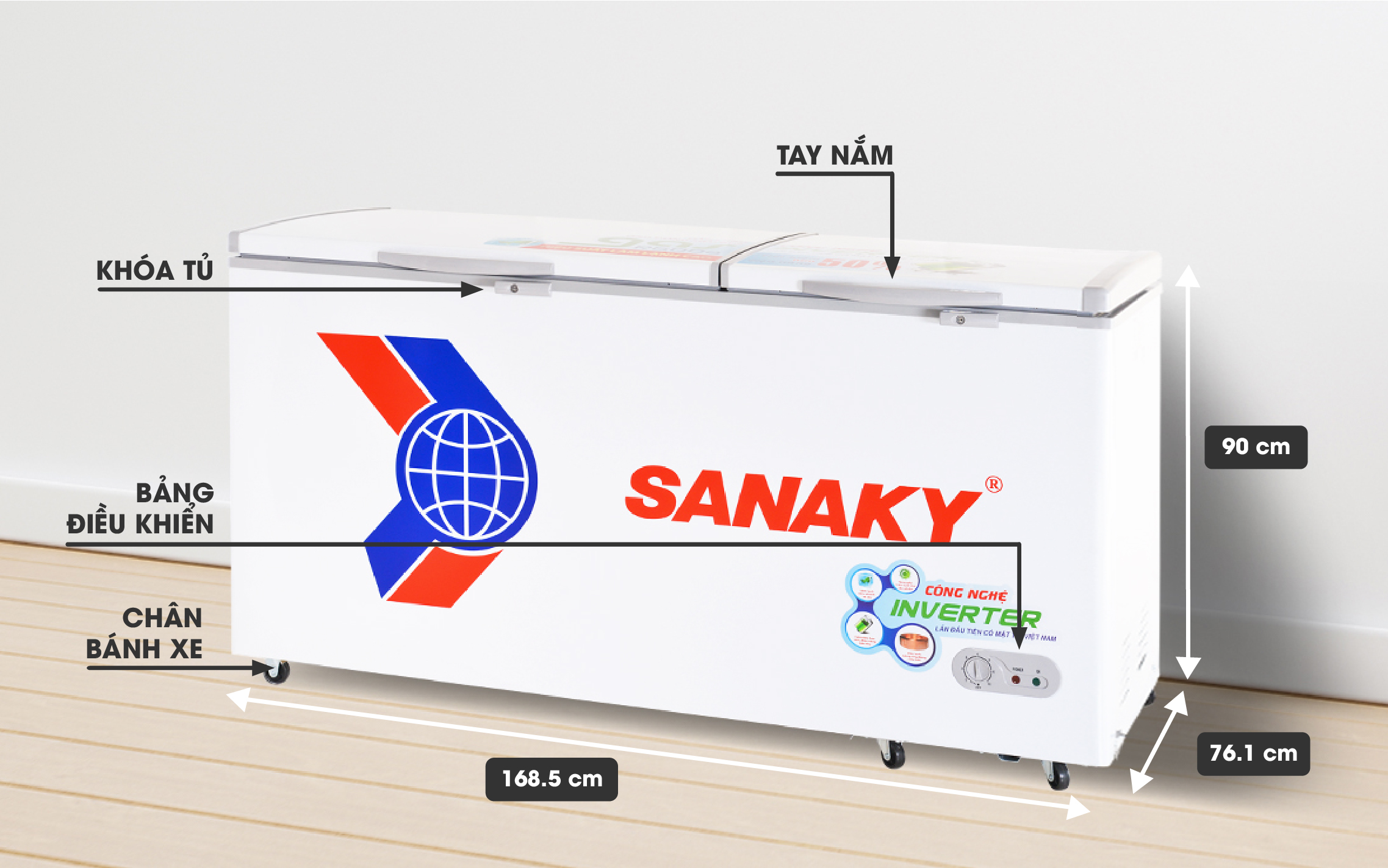 Tủ Đông Sanaky VH-6699HY3