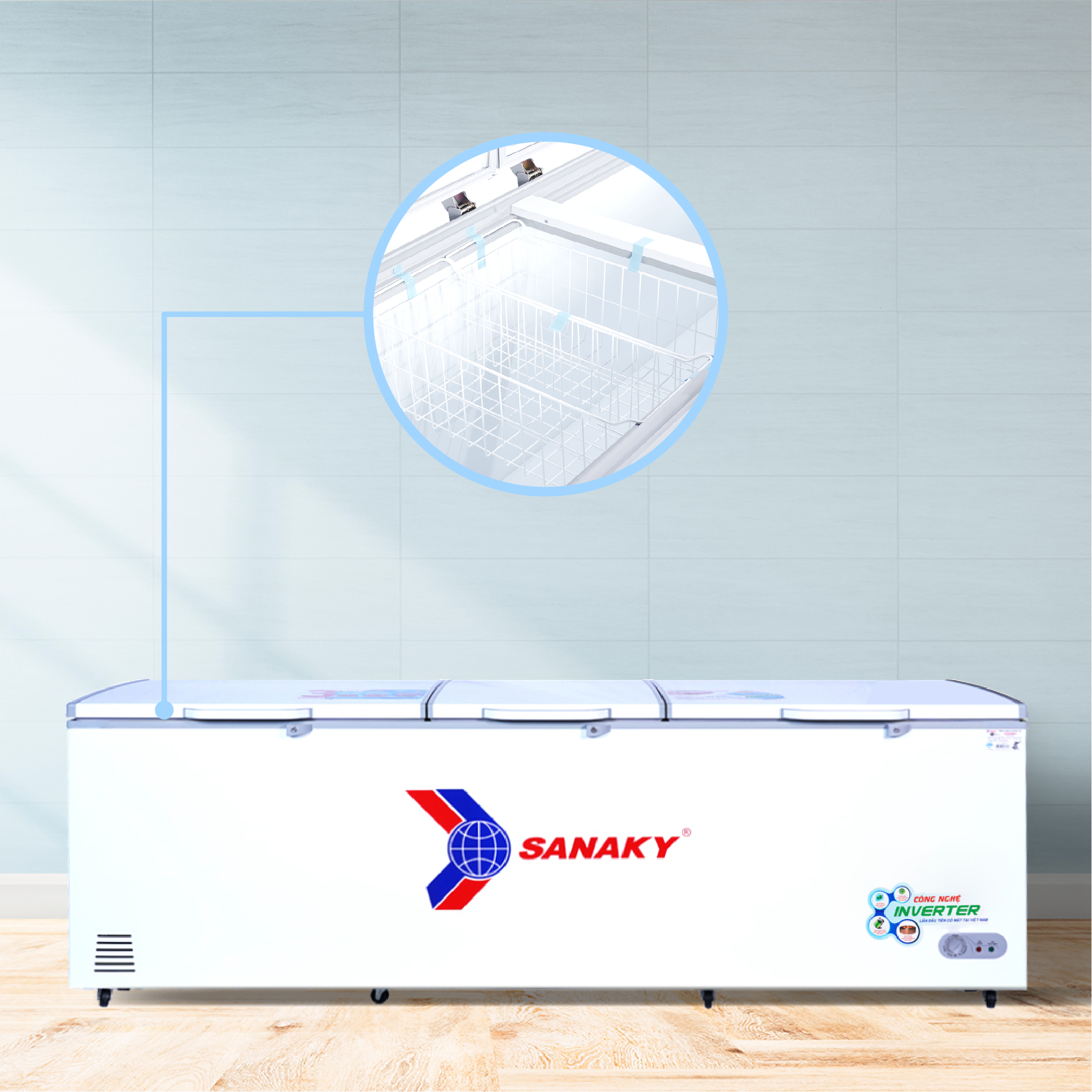 Tủ Đông Sanaky VH-1199HY3