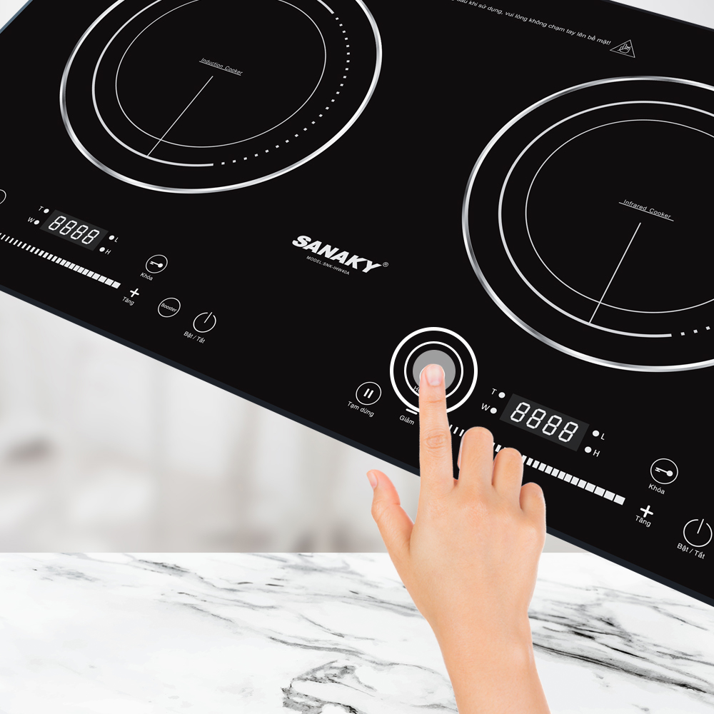 Bếp Từ - Hồng Ngoại Sanaky SNK-IHW40A