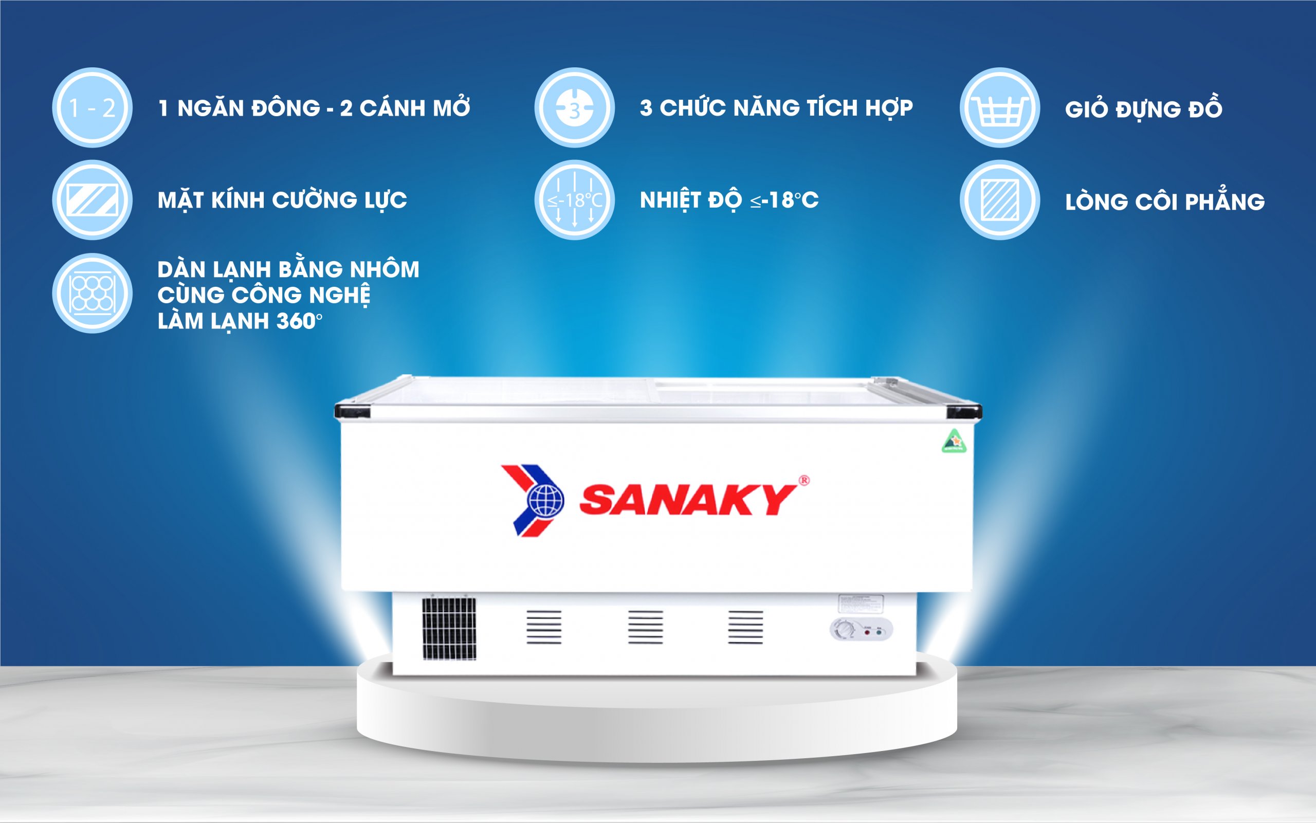 Tủ Đông Sanaky VH-999K