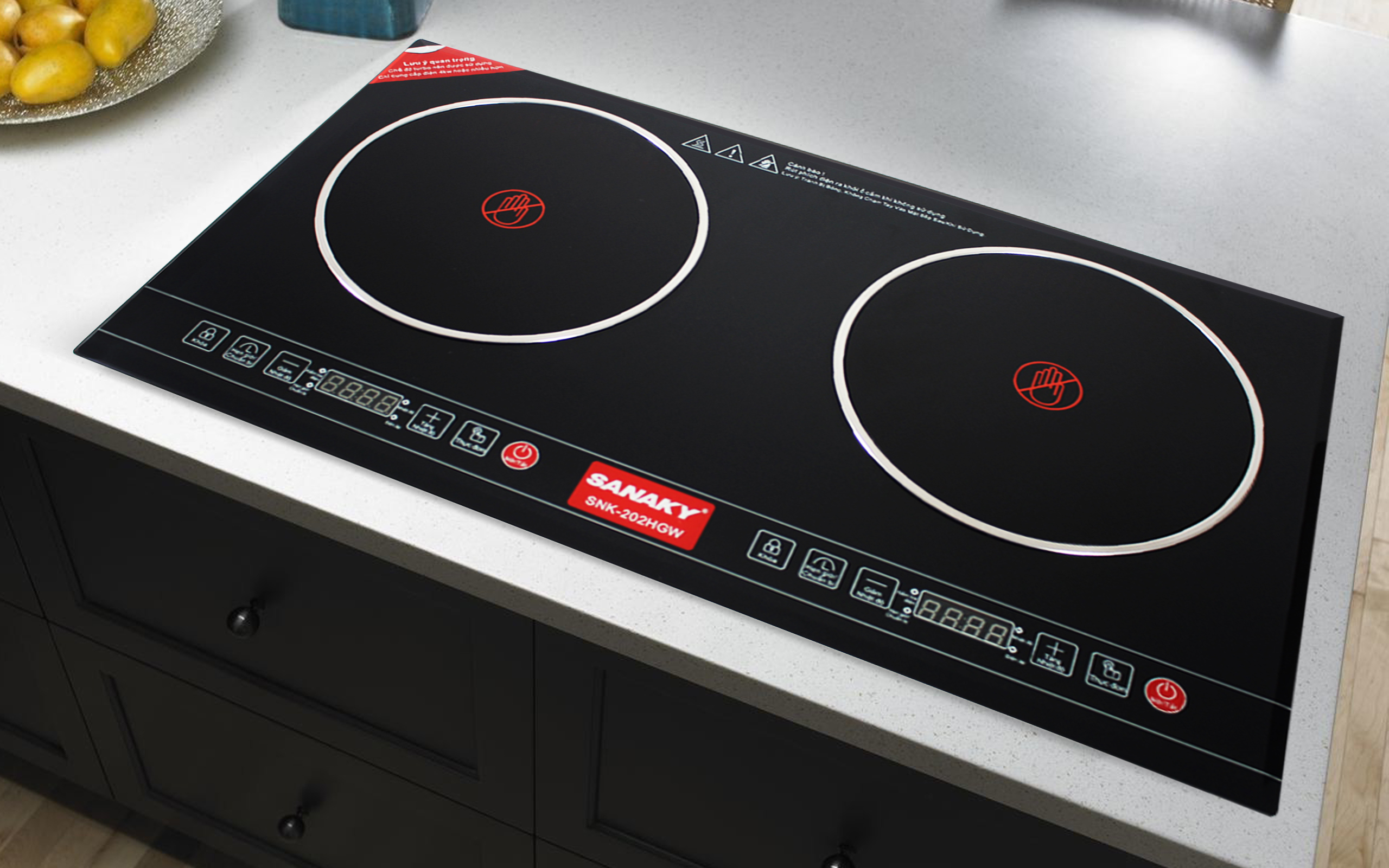 Bếp Hồng Ngoại Đôi Sanaky SNK-202HGW (AT-202HGN)