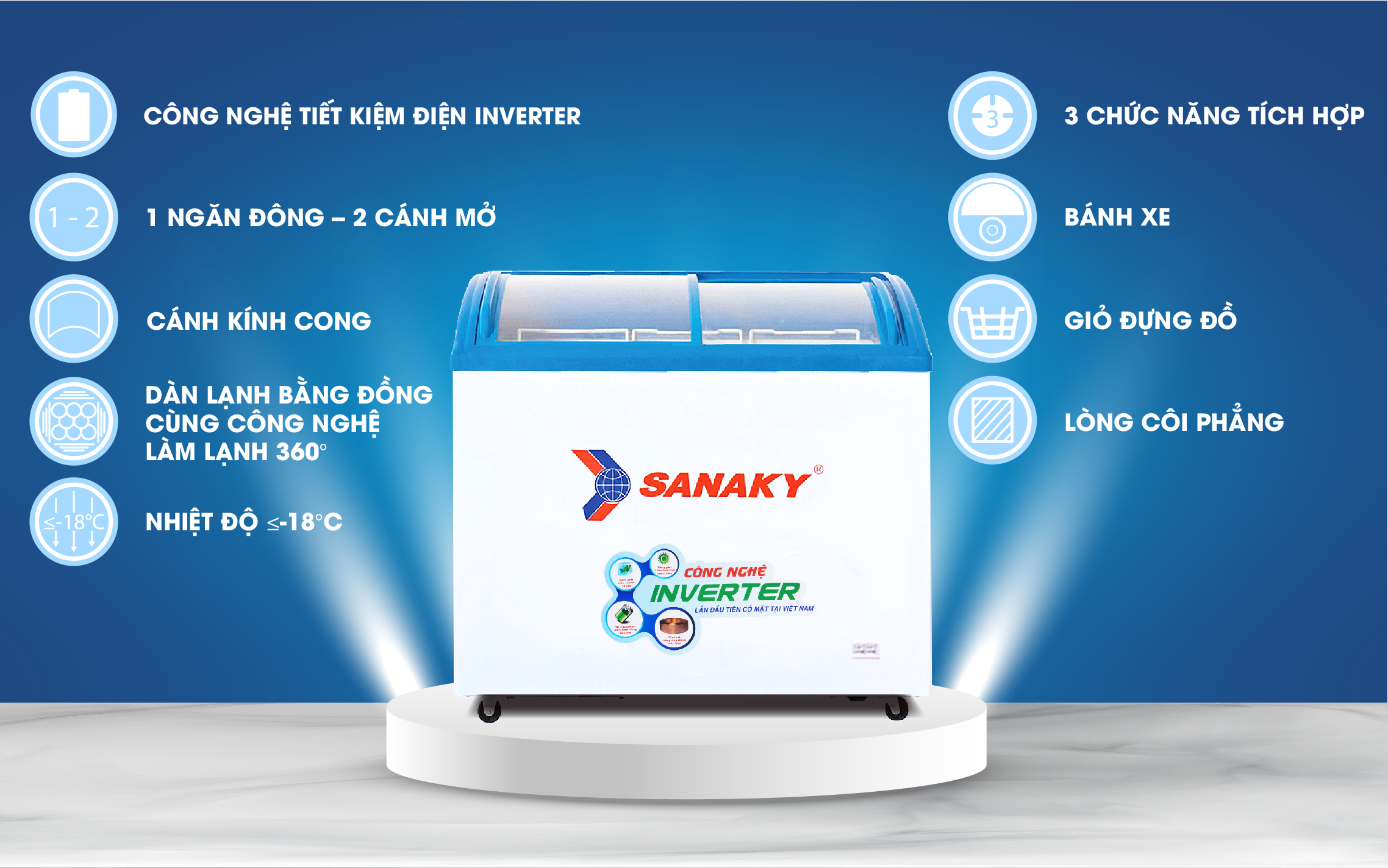 Tủ Đông Sanaky VH-2899K
