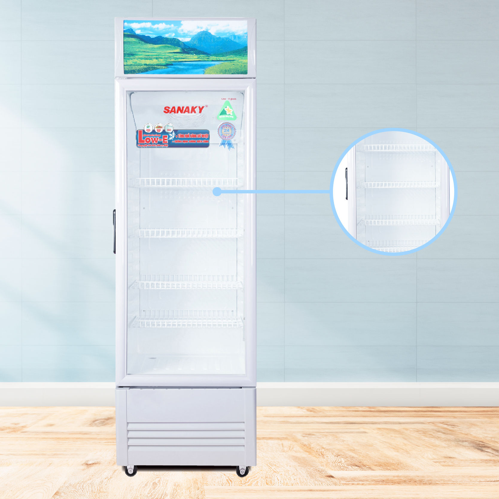 Tủ Mát Sanaky VH-168KL