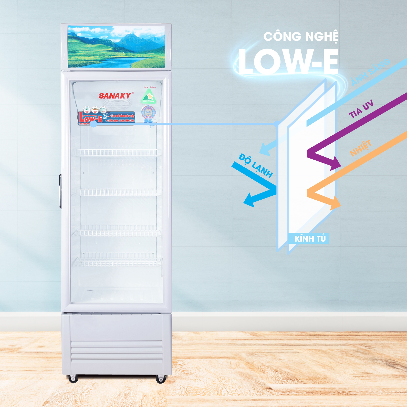 Tủ Mát Sanaky VH-168KL