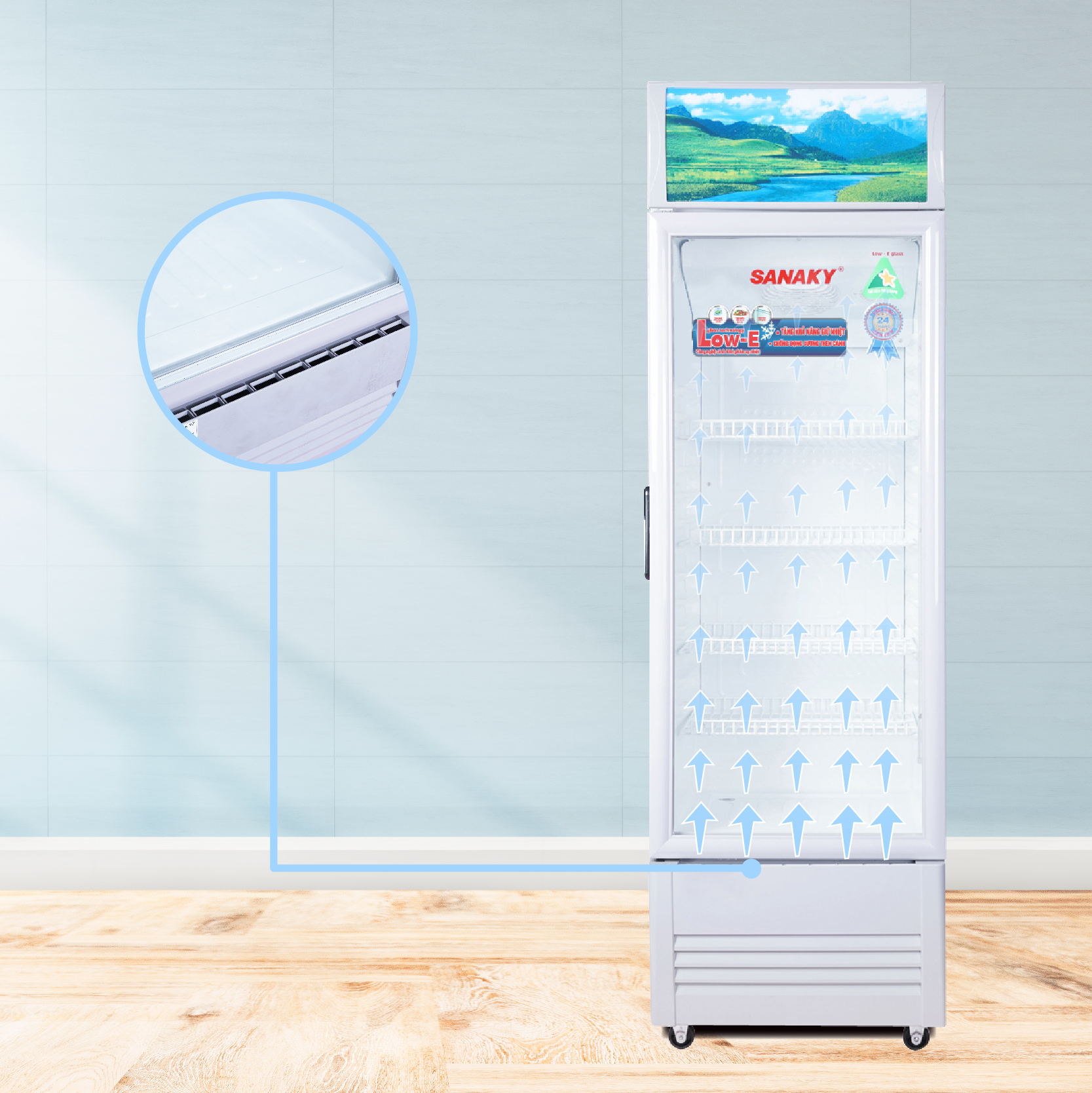 Tủ Mát Sanaky VH-168KL