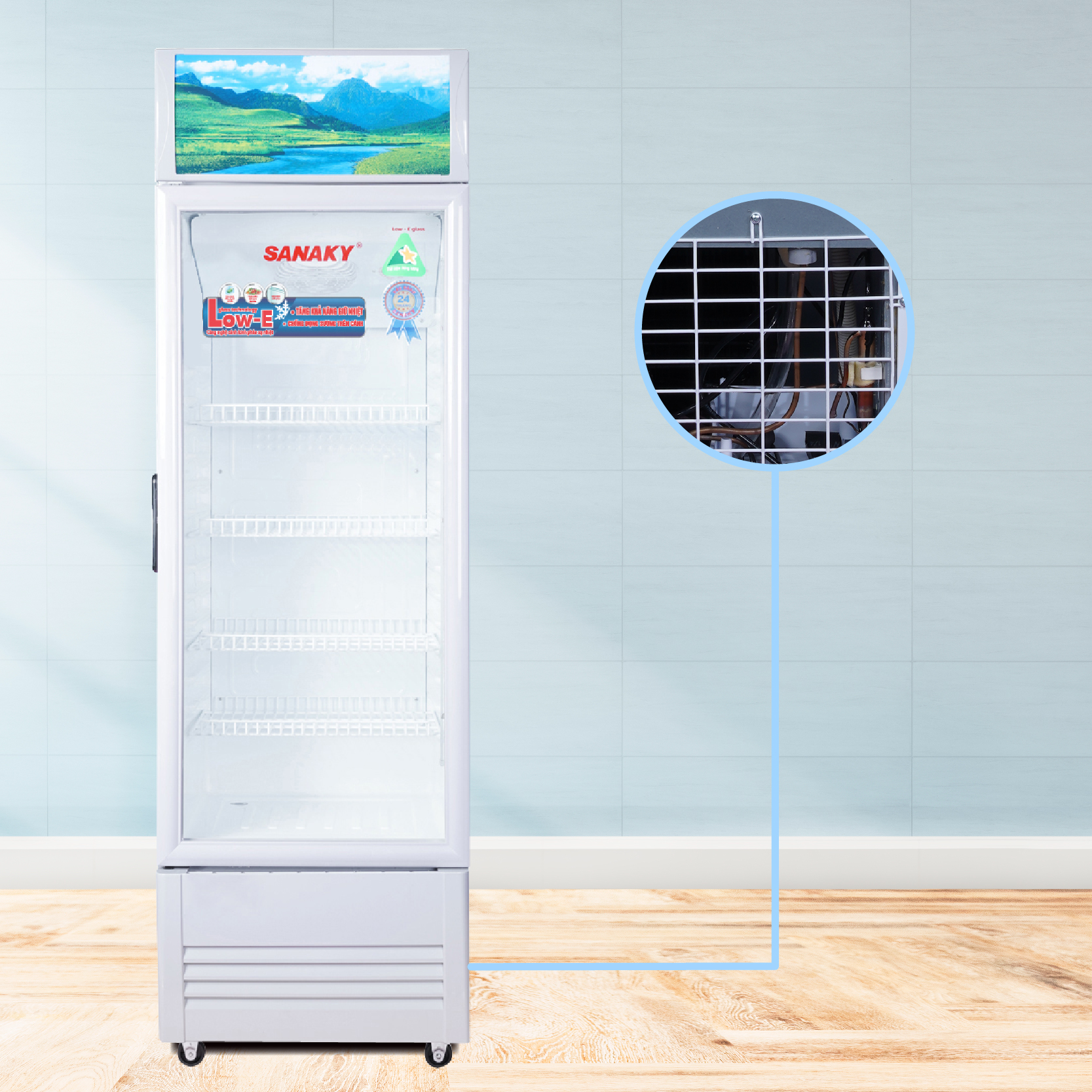 Tủ Mát Sanaky VH-168KL