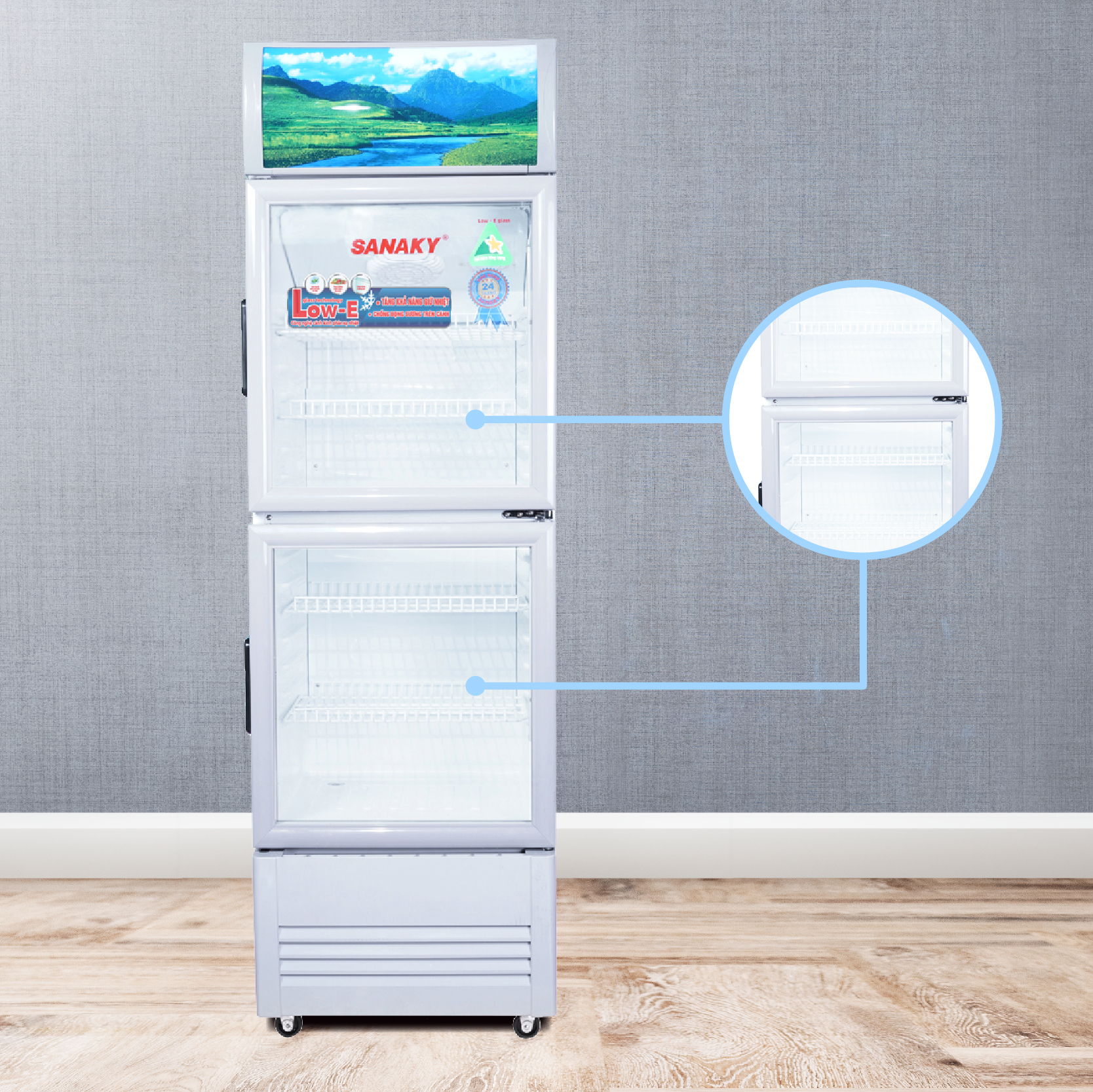Tủ Mát Sanaky VH-408WL