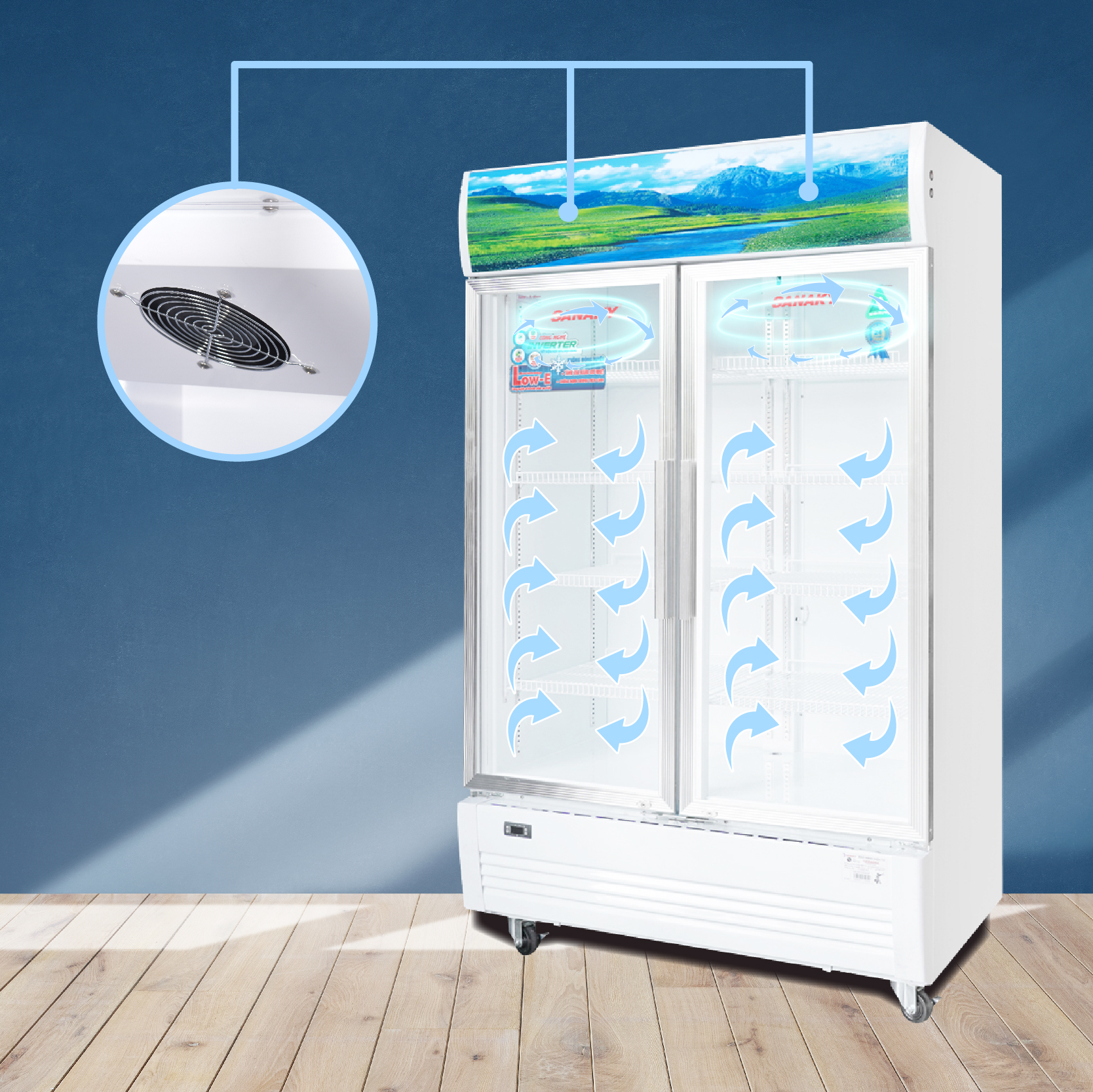 Tủ Mát Sanaky VH-8009HP3