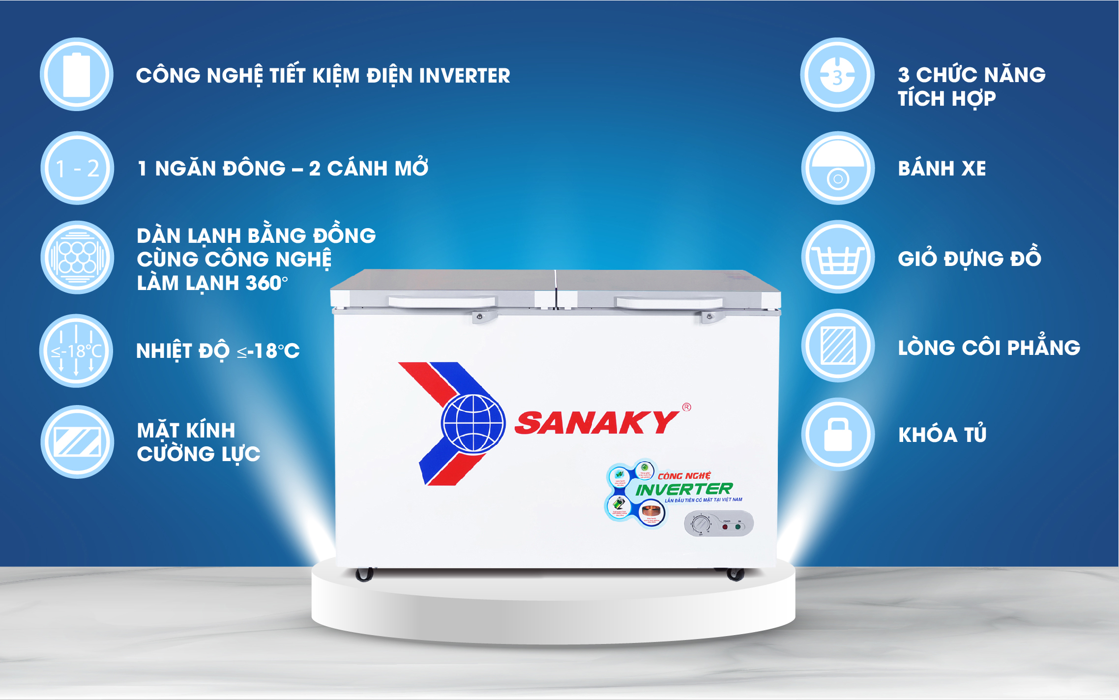 Tủ Đông Sanaky VH-3699A4K