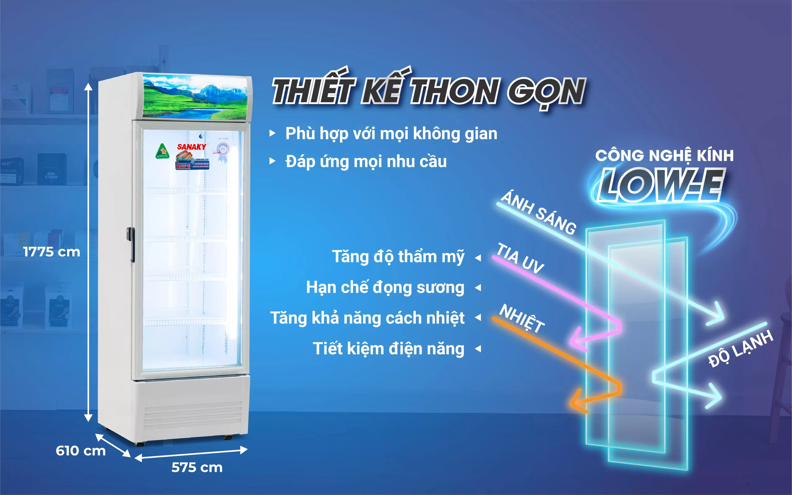 Tủ Mát Sanaky VH-3089K3