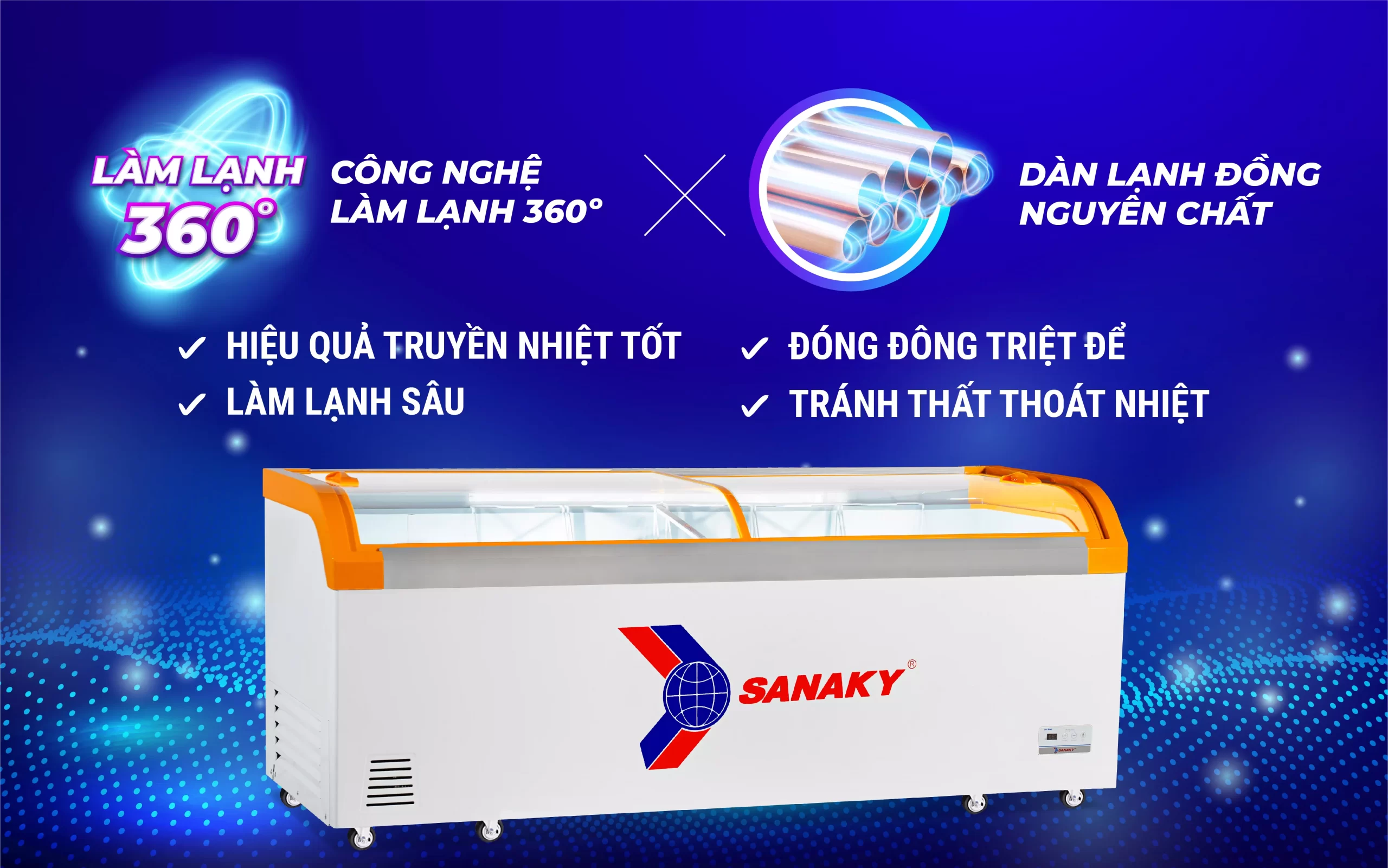Tủ Đông Sanaky VH-3899KB