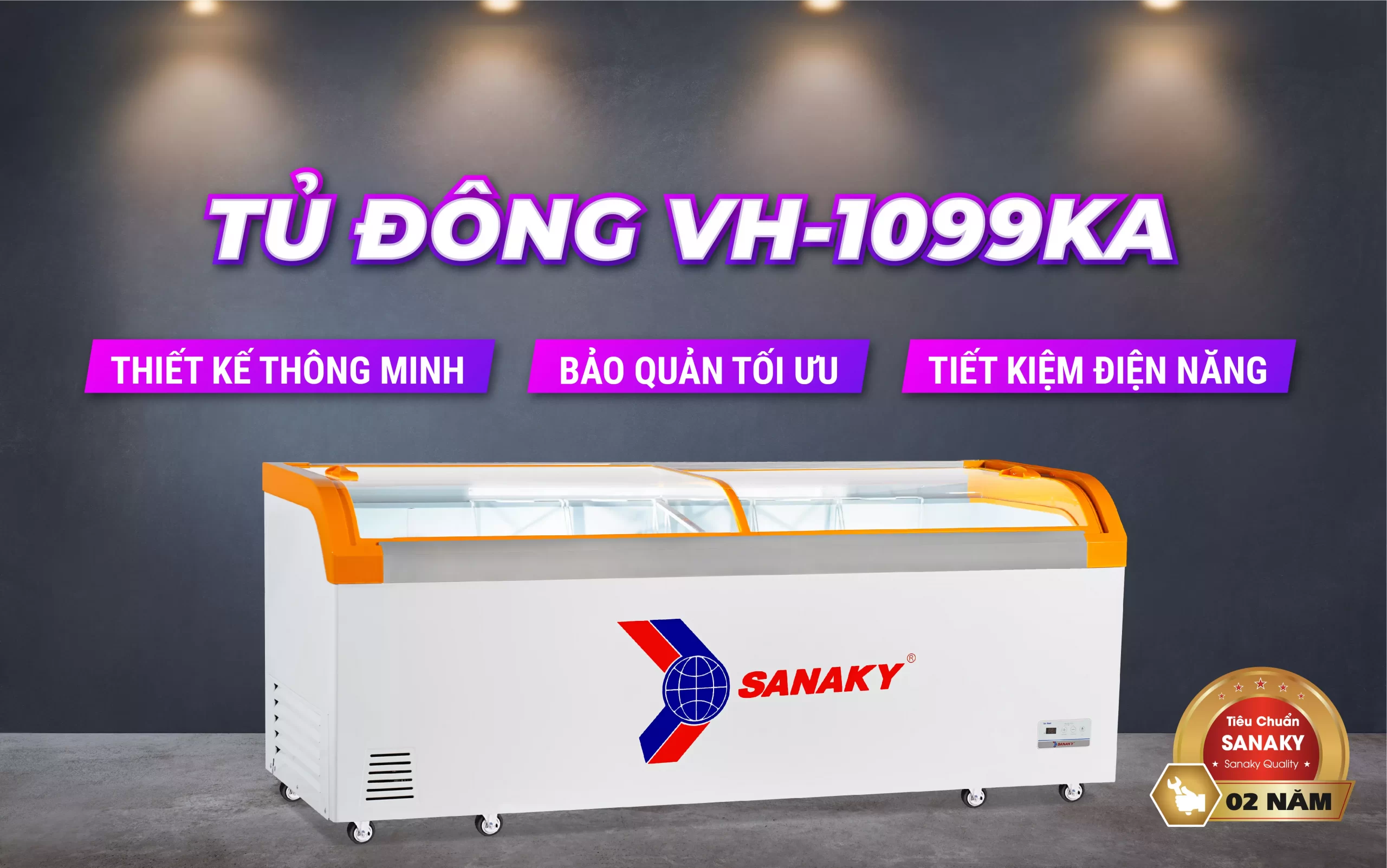 Tủ Đông Sanaky VH-3899KB