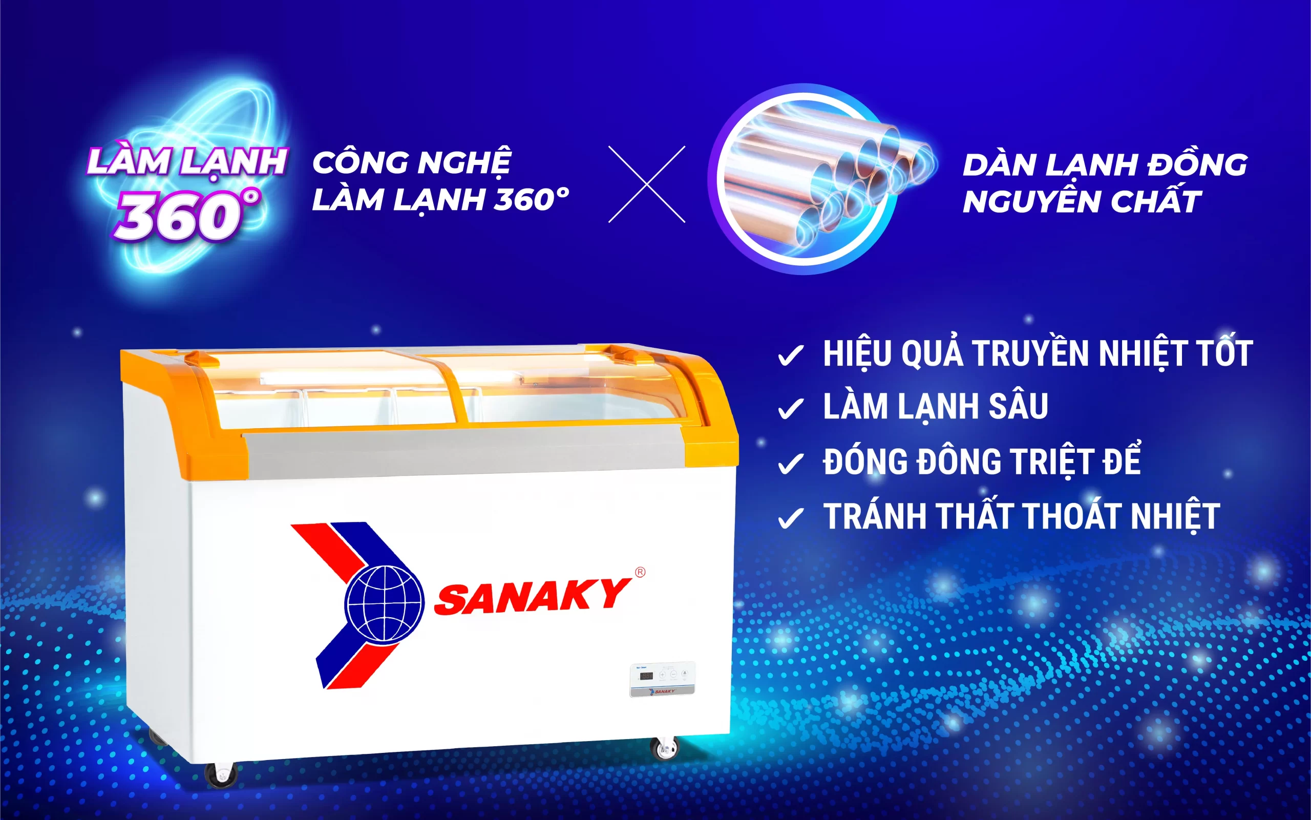 Tủ Đông Sanaky VH-3899KB
