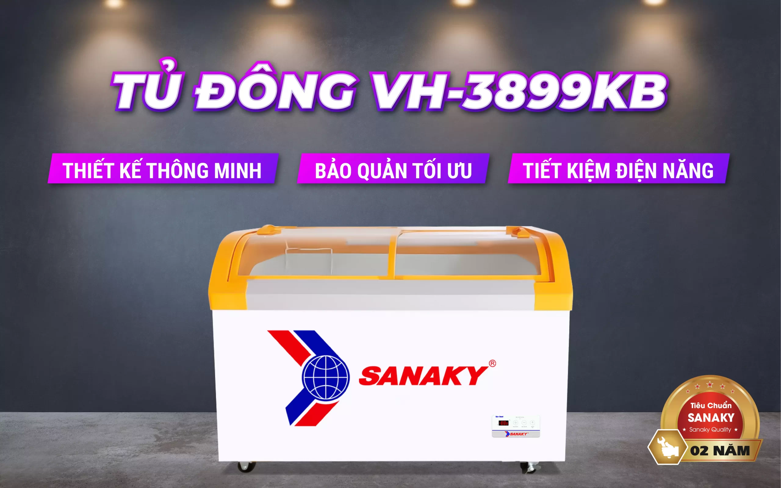 Tủ Đông Sanaky VH-3899KB