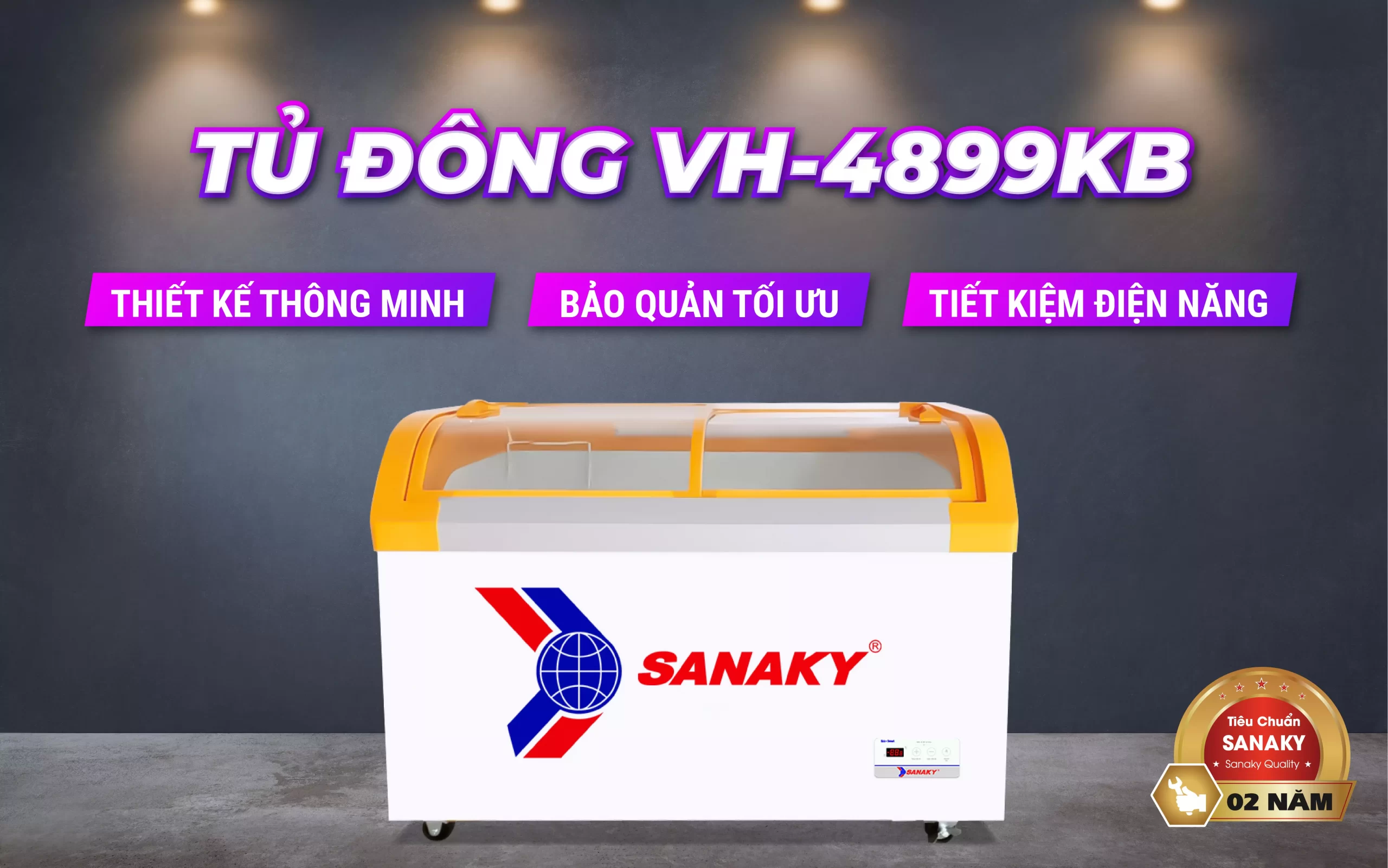 Tủ Đông Sanaky VH-3899KB