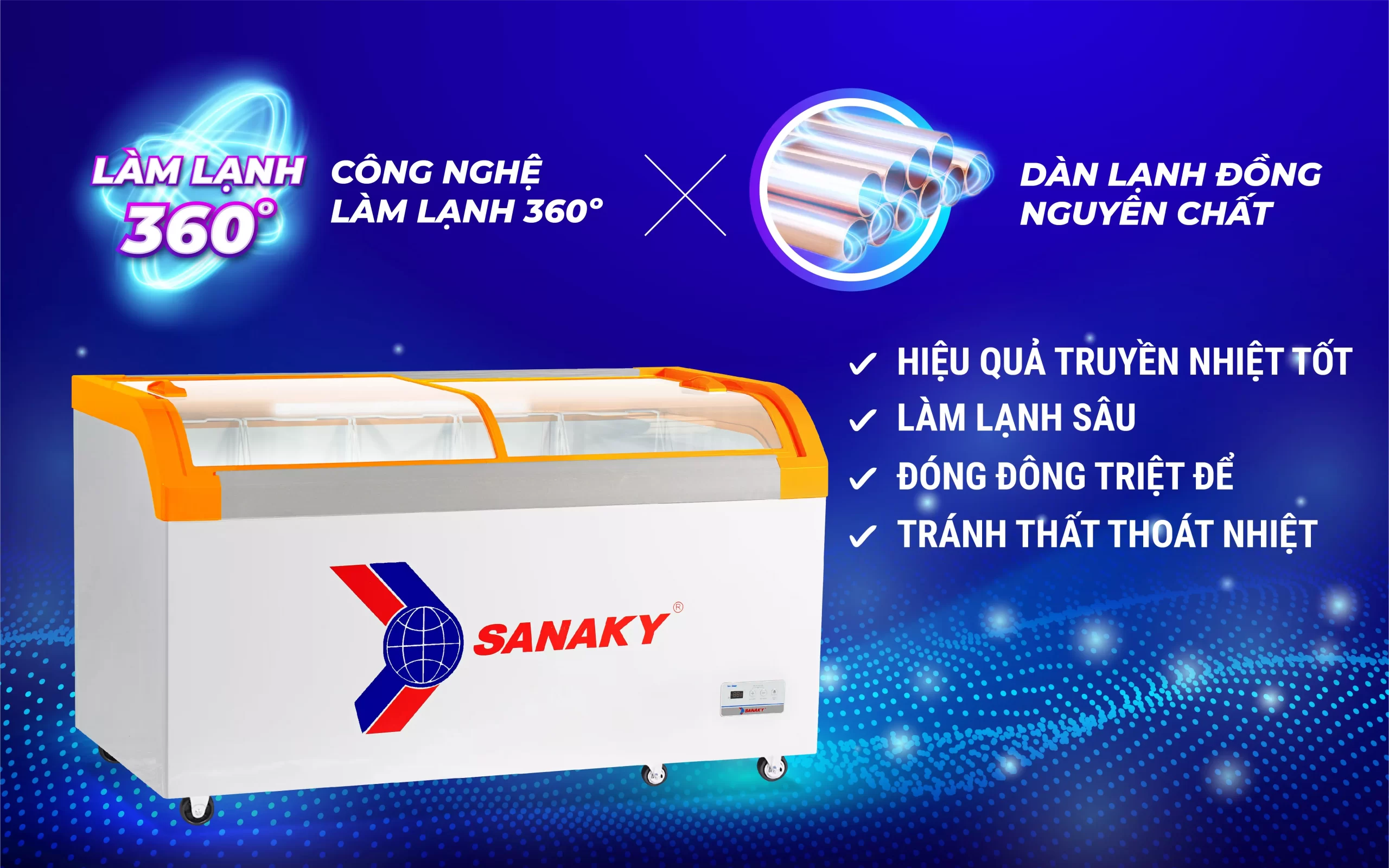Tủ Đông Sanaky VH-3899KB