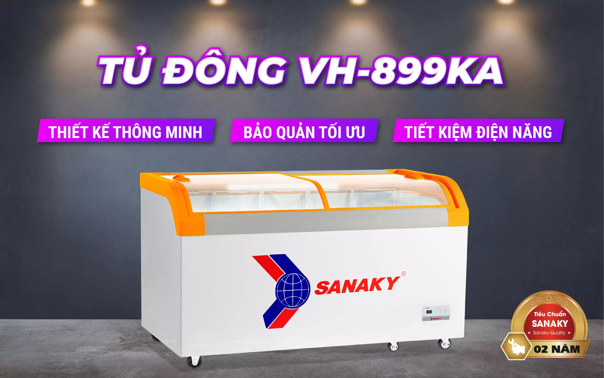 Tủ Đông Sanaky VH-3899KB