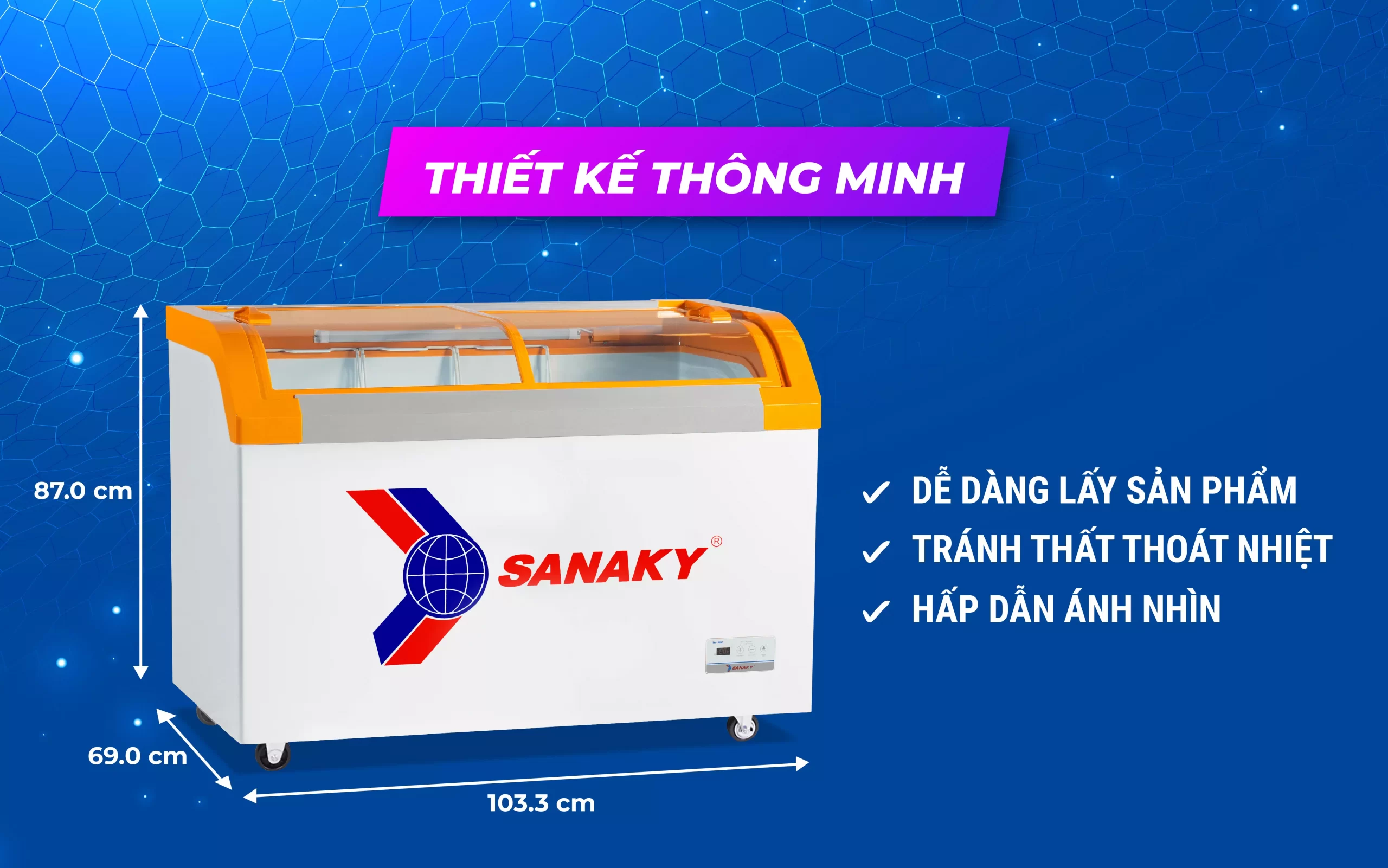 Tủ Đông Sanaky VH-1099KA