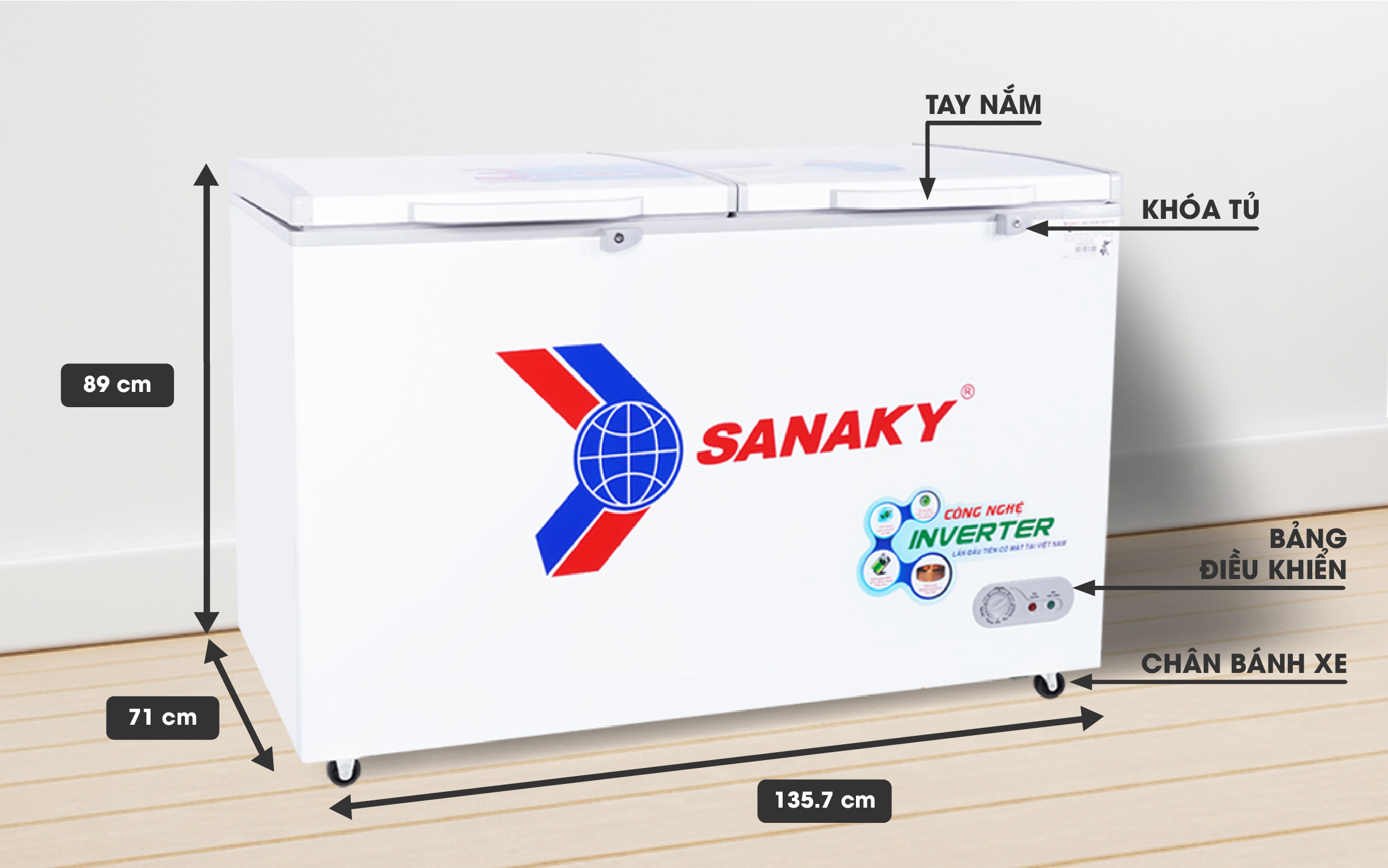 Tủ Đông Sanaky VH-5699HY3