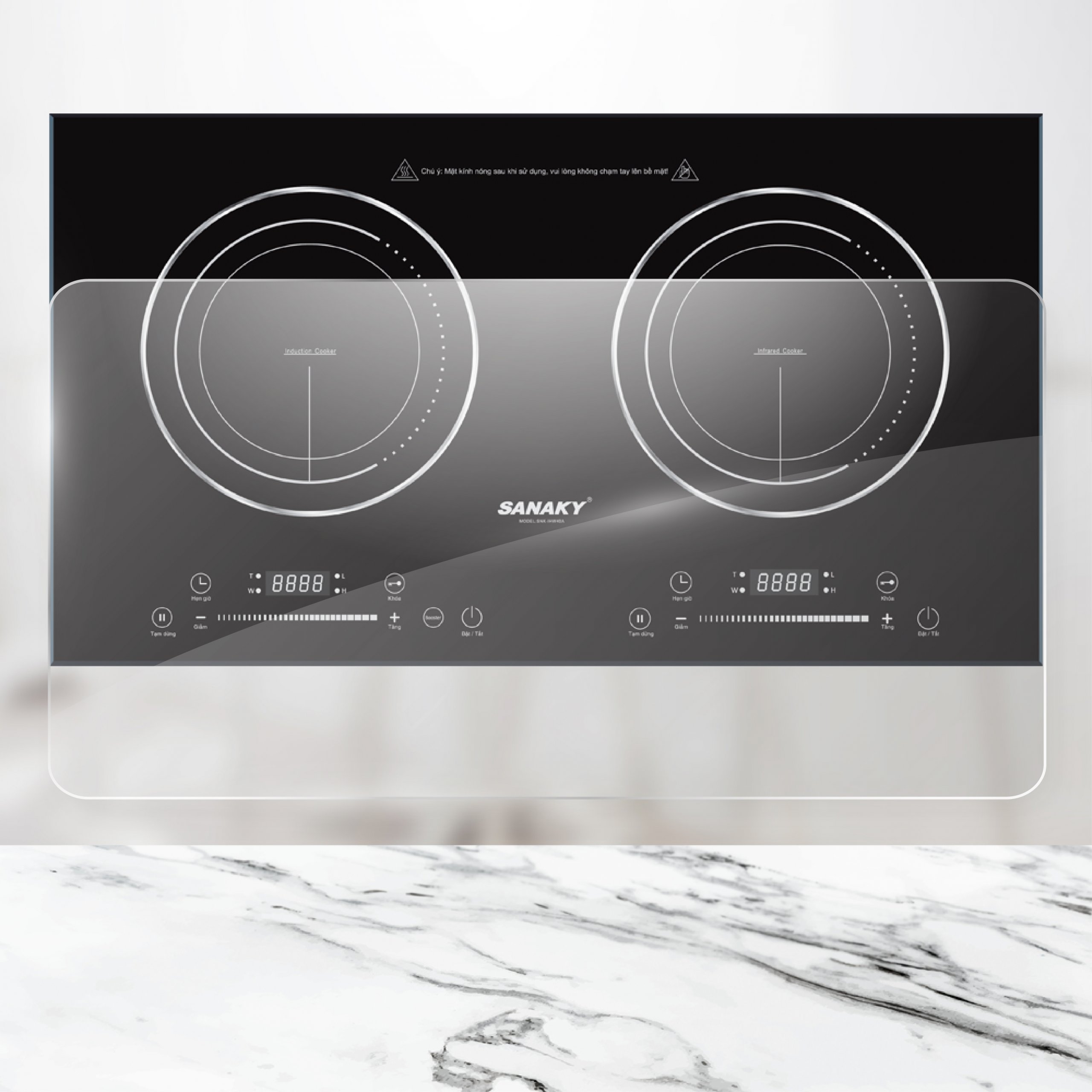Bếp Từ - Hồng Ngoại Sanaky SNK-IHW40A