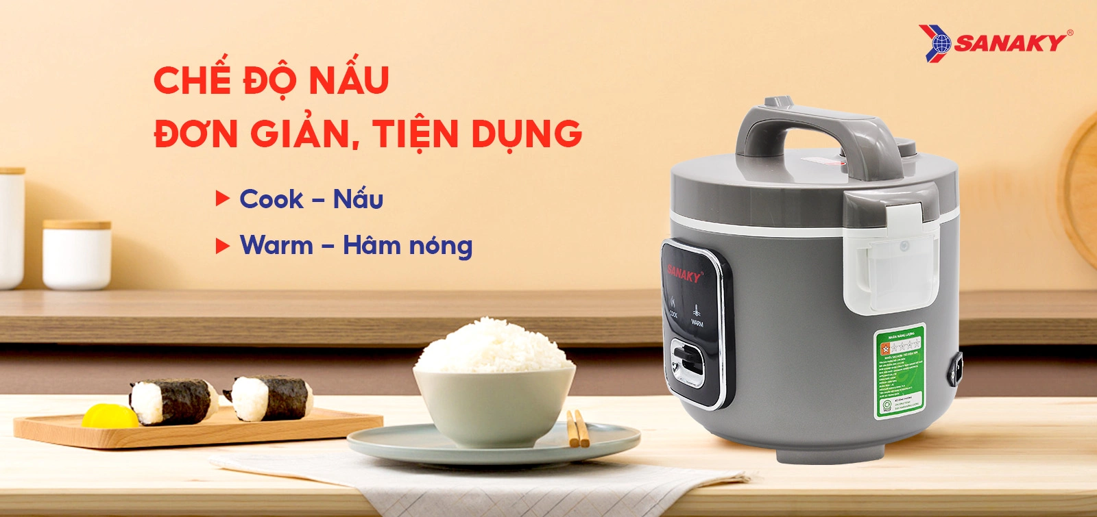 Nồi cơm điện Sanaky SNK-12J24G