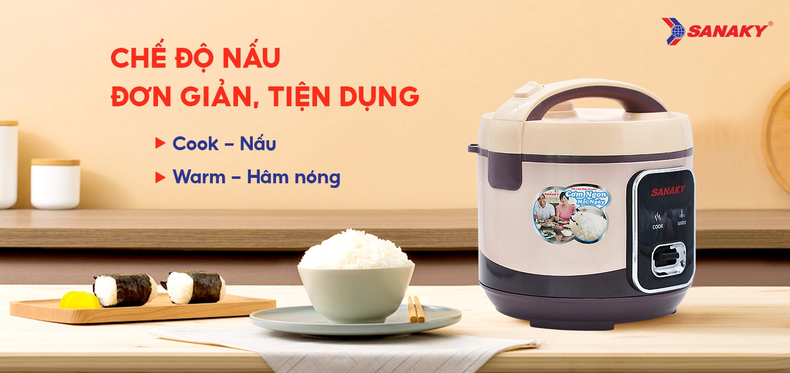 Nồi cơm điện Sanaky SNK-12J24N