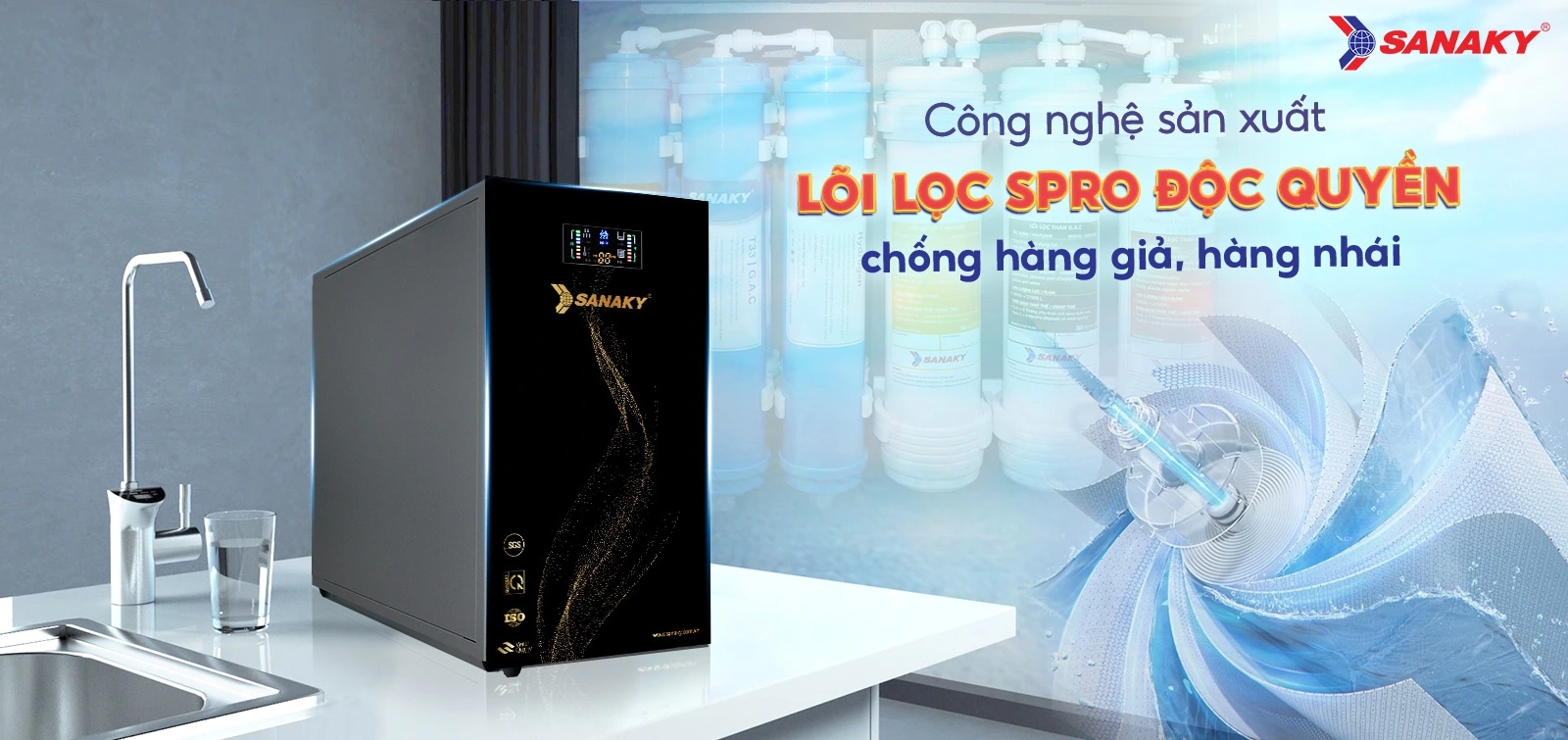 Máy lọc nước Sanaky SNK-CT2410N