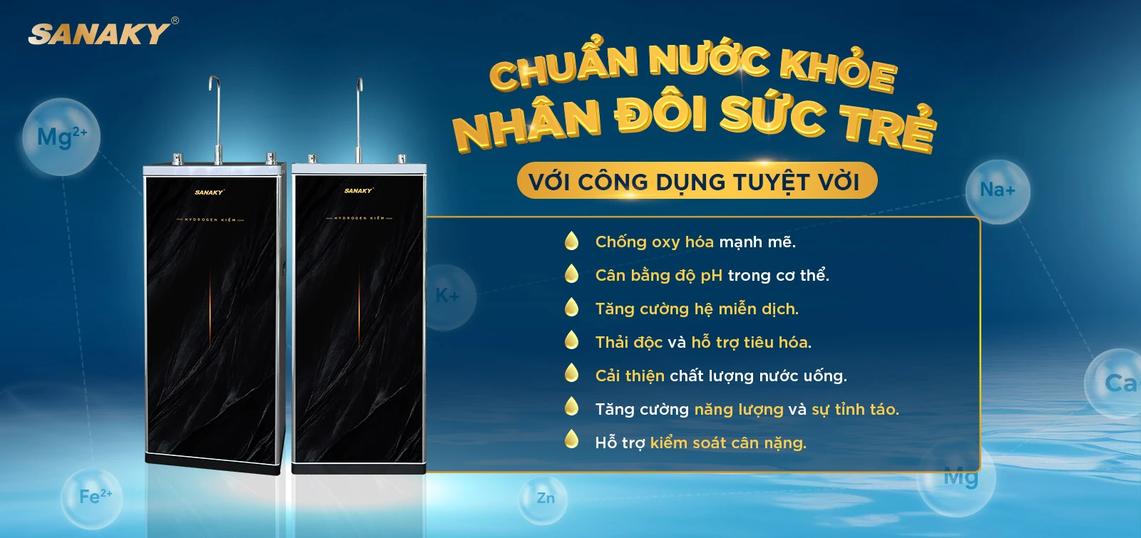 Máy lọc nước Sanaky SNK-E1HK007
