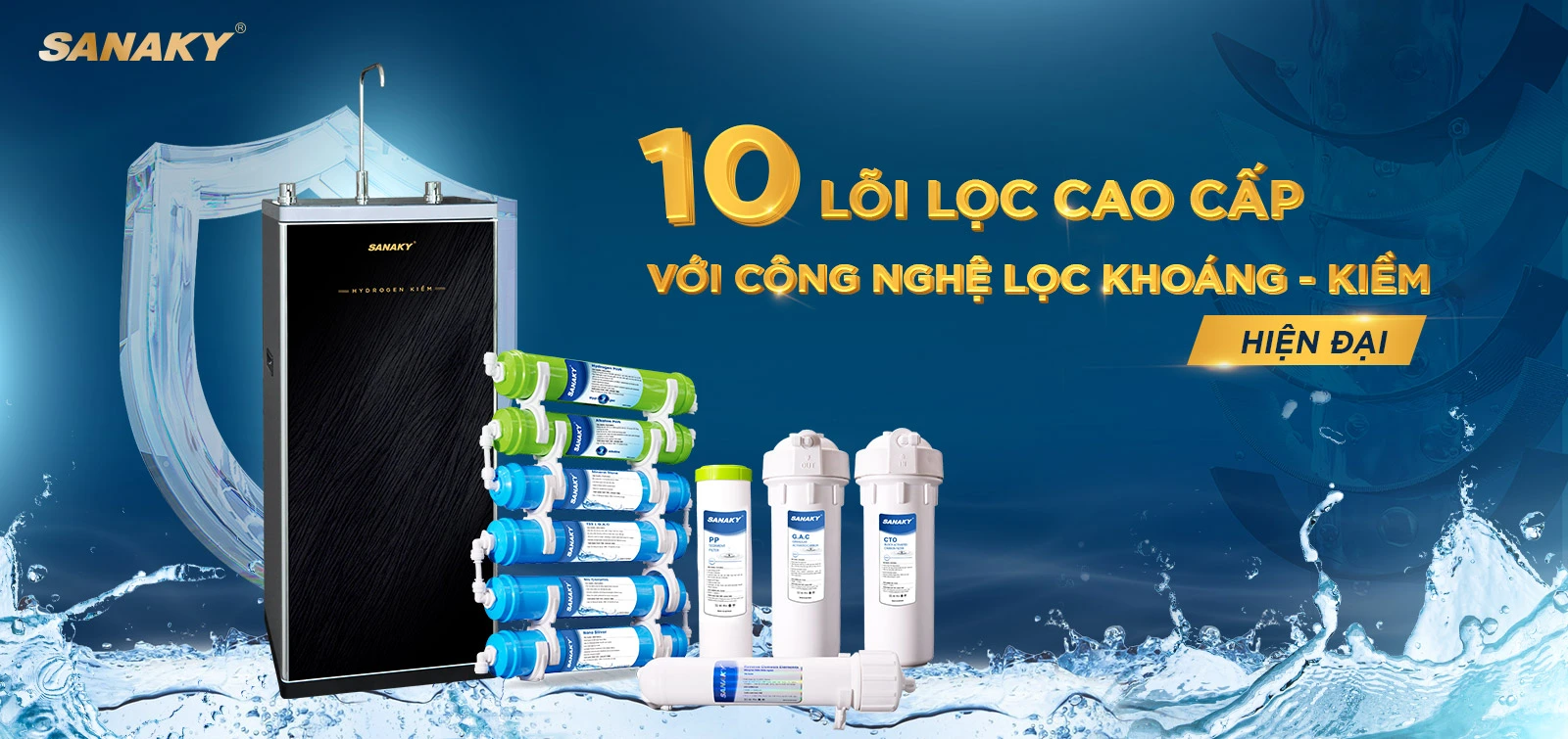 Máy lọc nước Sanaky SNK-E1HK008