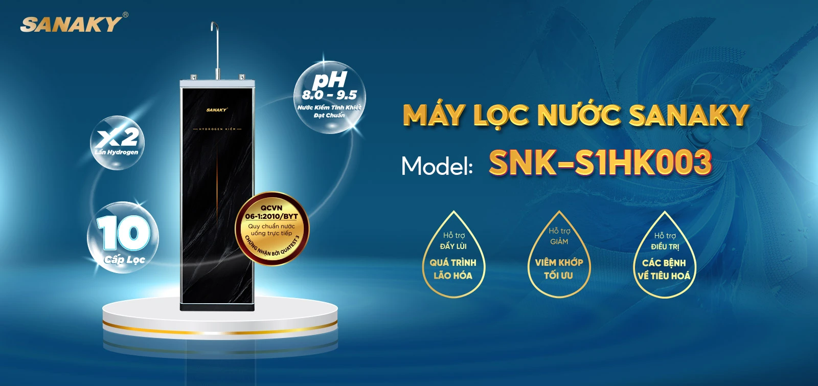 Máy lọc nước Sanaky SNK-S1HK004