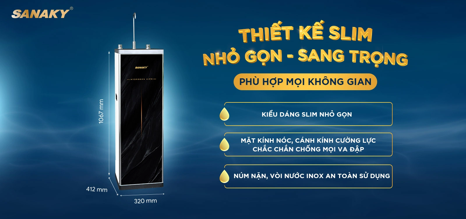 Máy lọc nước Sanaky SNK-S1HK004